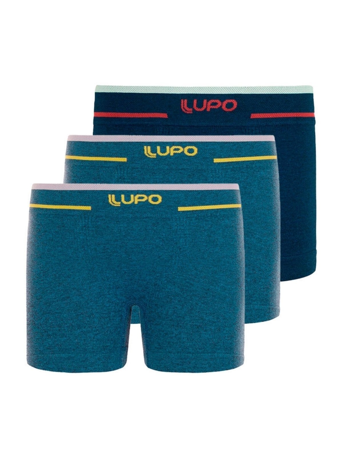 Kit com 3 Cuecas Boxer Lupinho 137-010