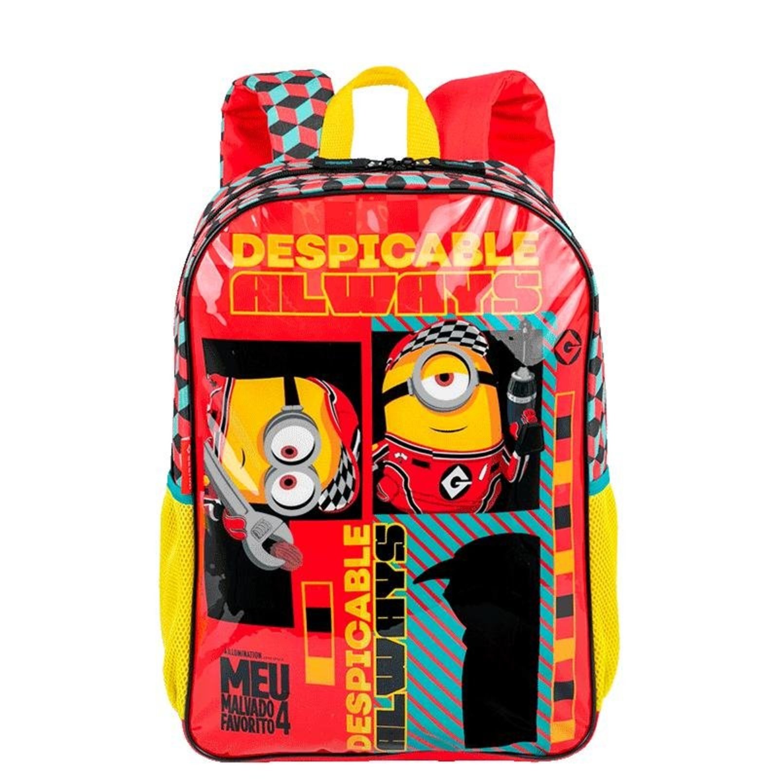 Infantil - Mochila Grande Meu Malvado Favorito - Colorido Multicolorido