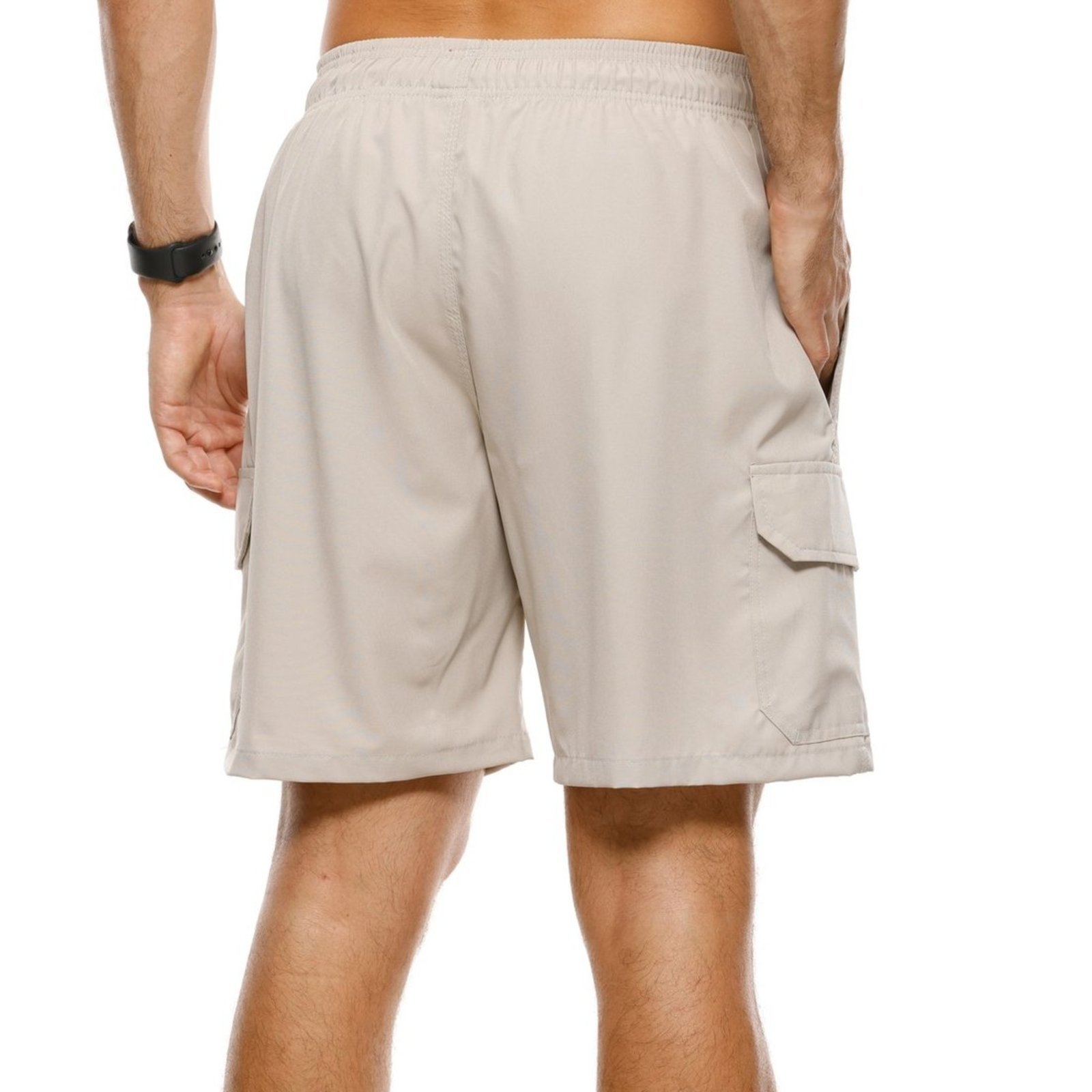 Vista 3 Shorts Masculino Bolso Cargo VLCS VLCS VIOLAÇÕES preto VLCS VIOLAÇÕES preto