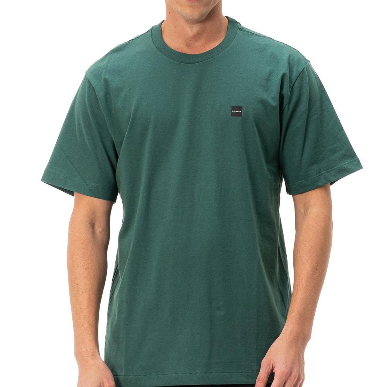 Camiseta Oakley Patch Tee II WT26 Masculina Hunter Green