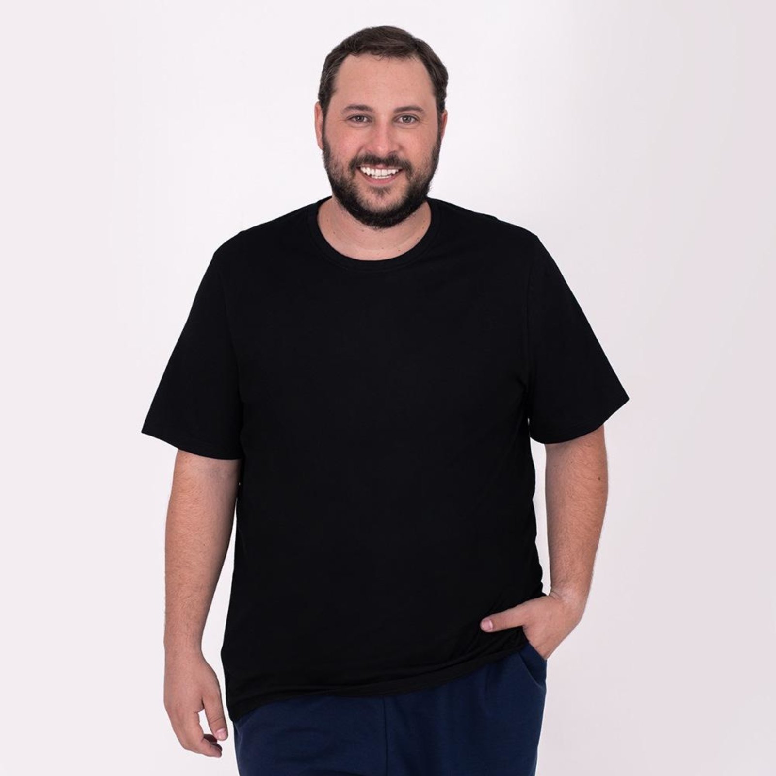 Camiseta Básica Plus Masculina