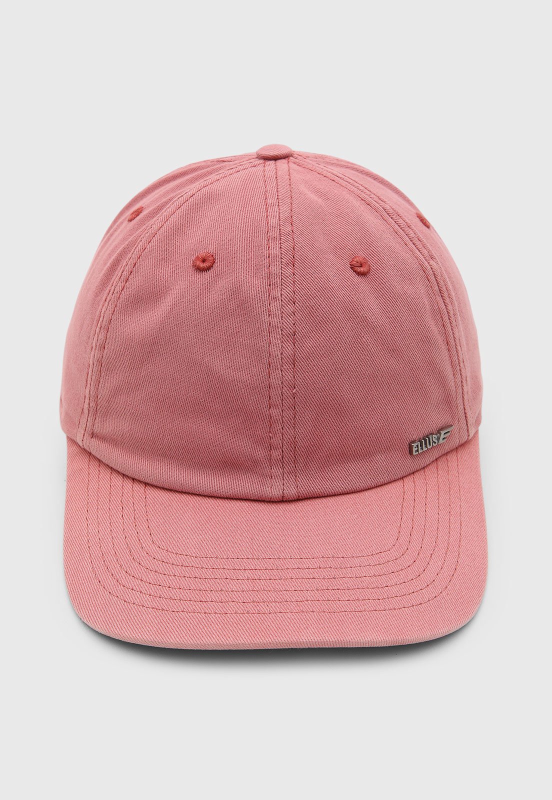 Boné Masculino Ellus Logo Metal Rosa