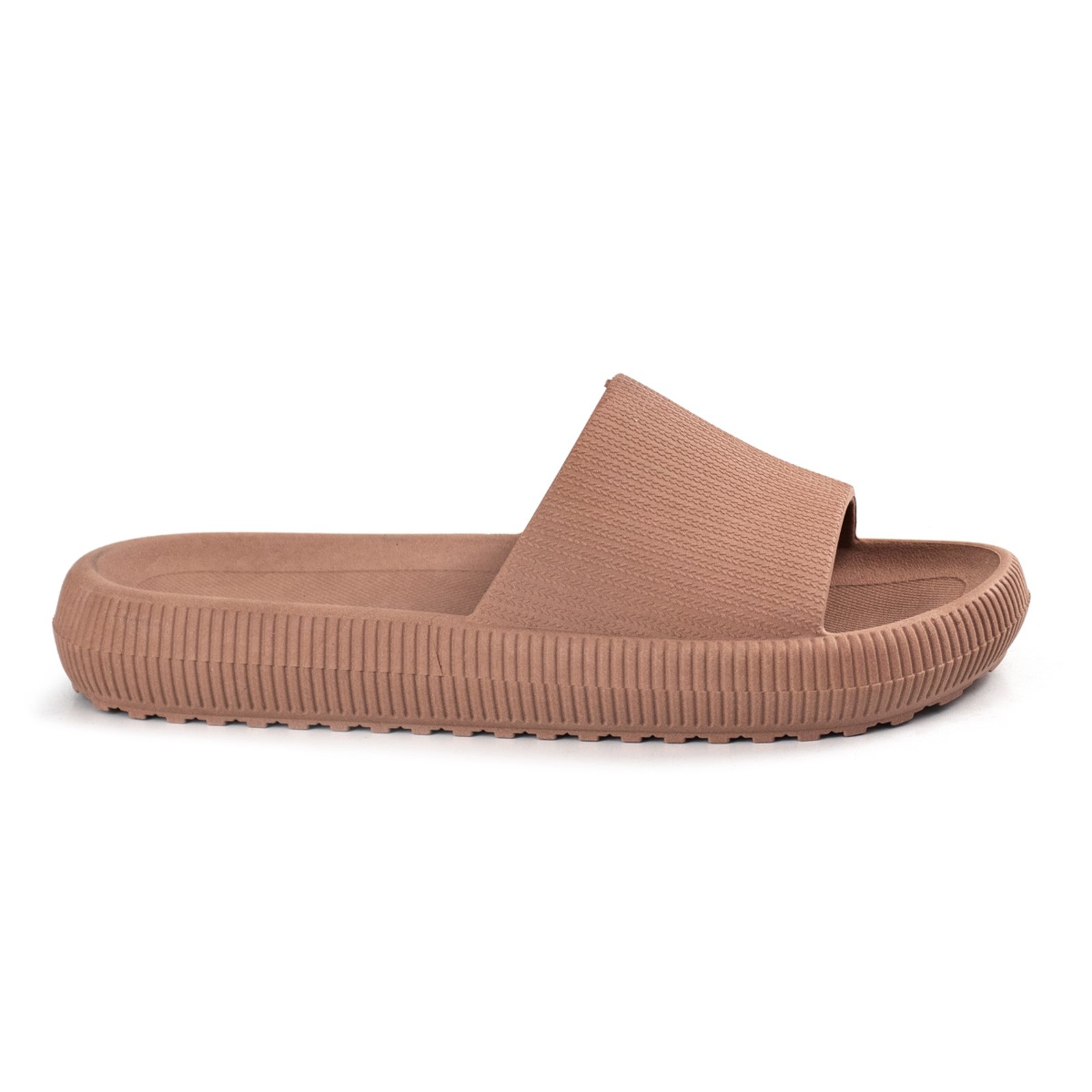 Chinelo Nuvem Feminino Ortopédico Anatômico Macio Marrom