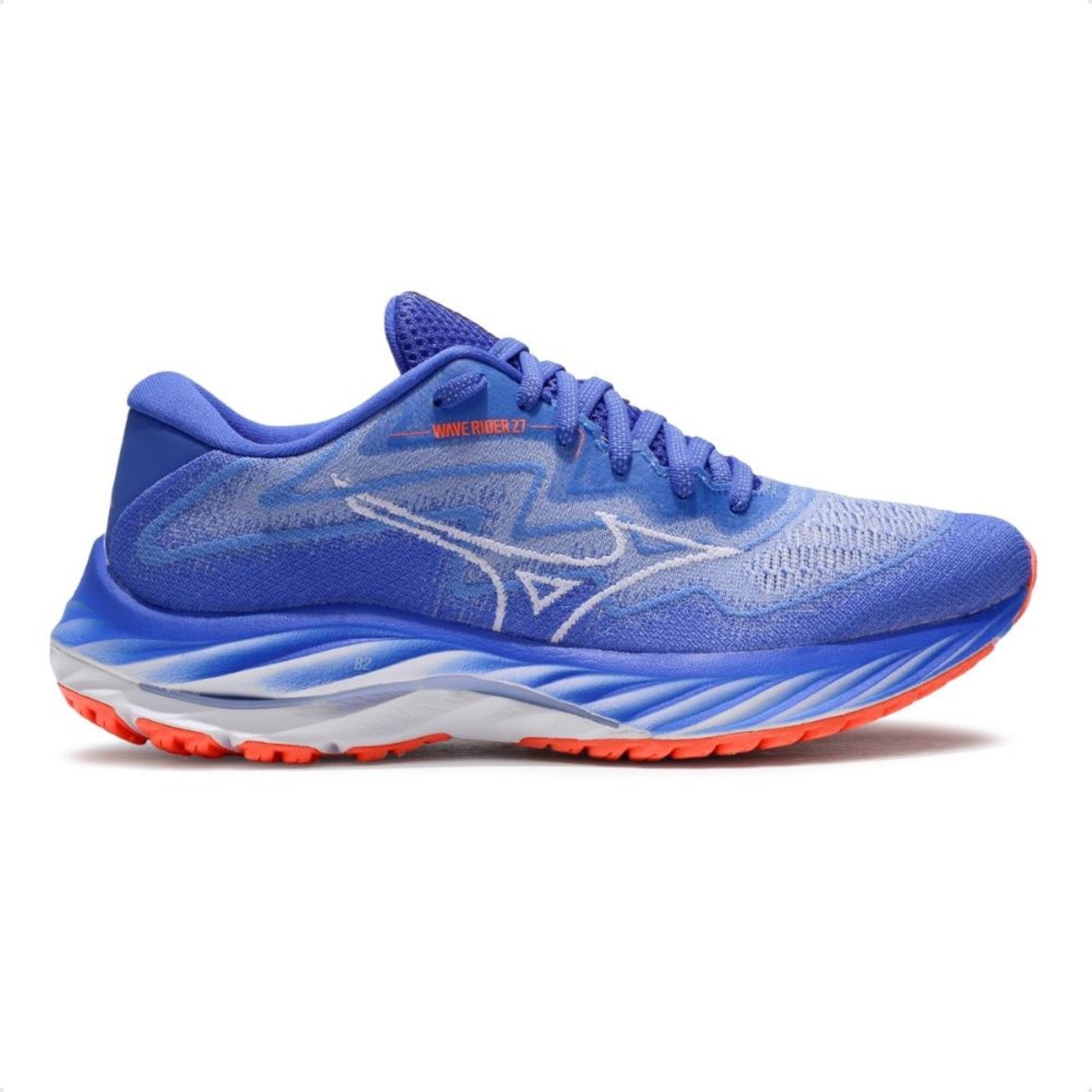 Tênis Mizuno Wave Rider 27 SSW Feminino Azul