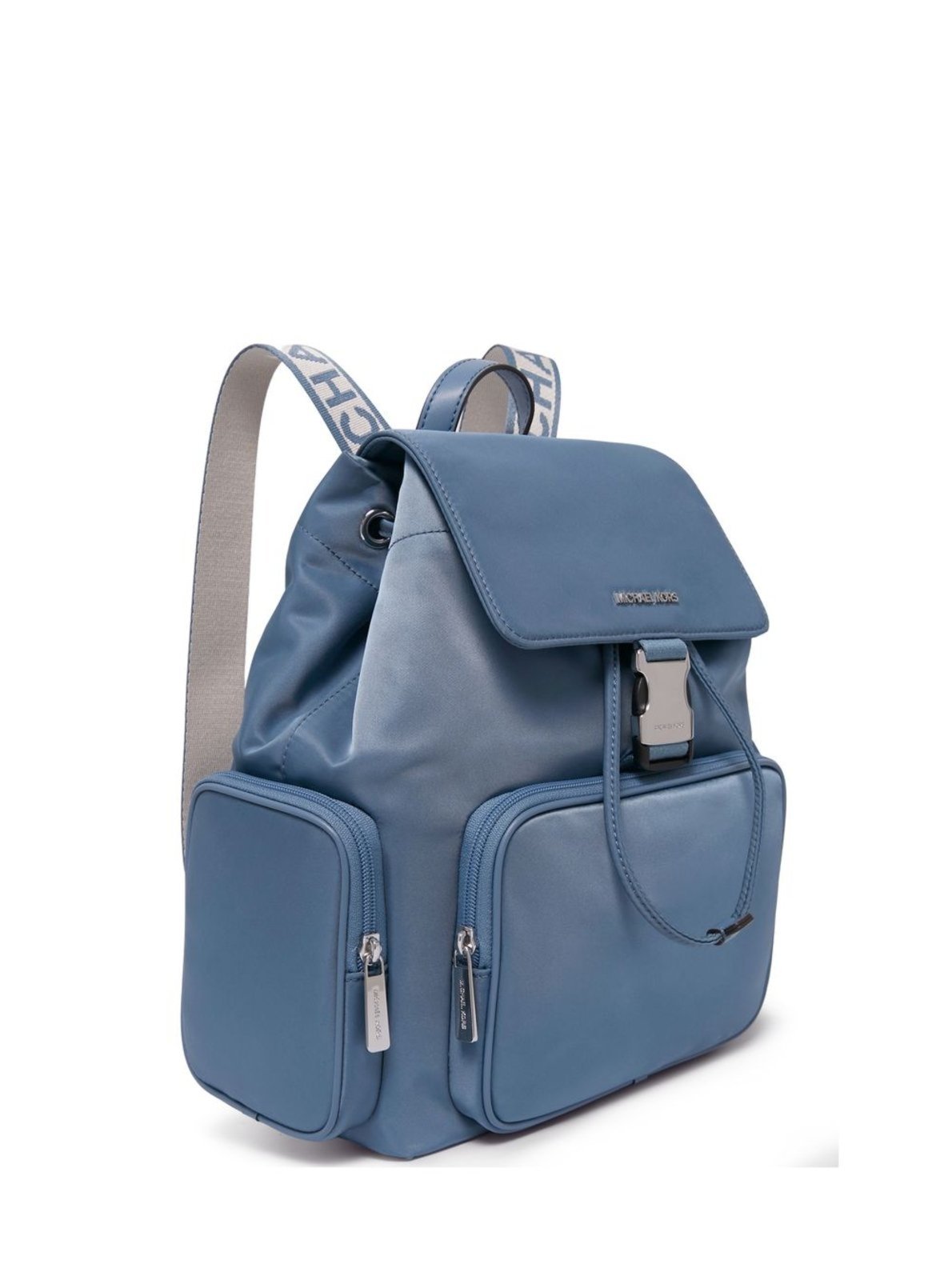Vista 3 Mochila Khai Média De Náilon 35S4s5fb2c405 Michael Kors azul Michael Kors azul