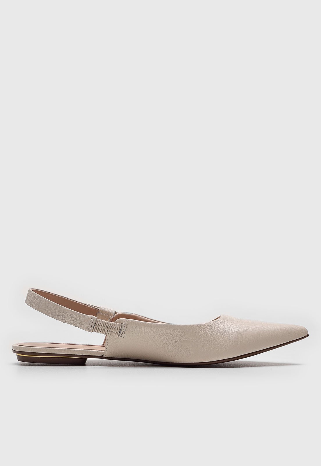 Vista 3 Sapatilha Slingback Jorge Bischoff Lisa Off-White off-white white off-white white