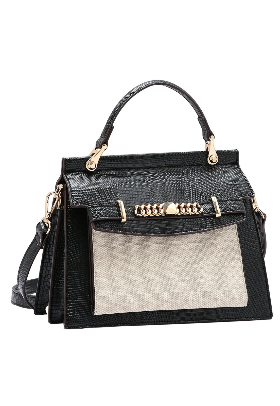 Bolsa Feminina Chenson Original Lagarto Clássico Mão 3485074