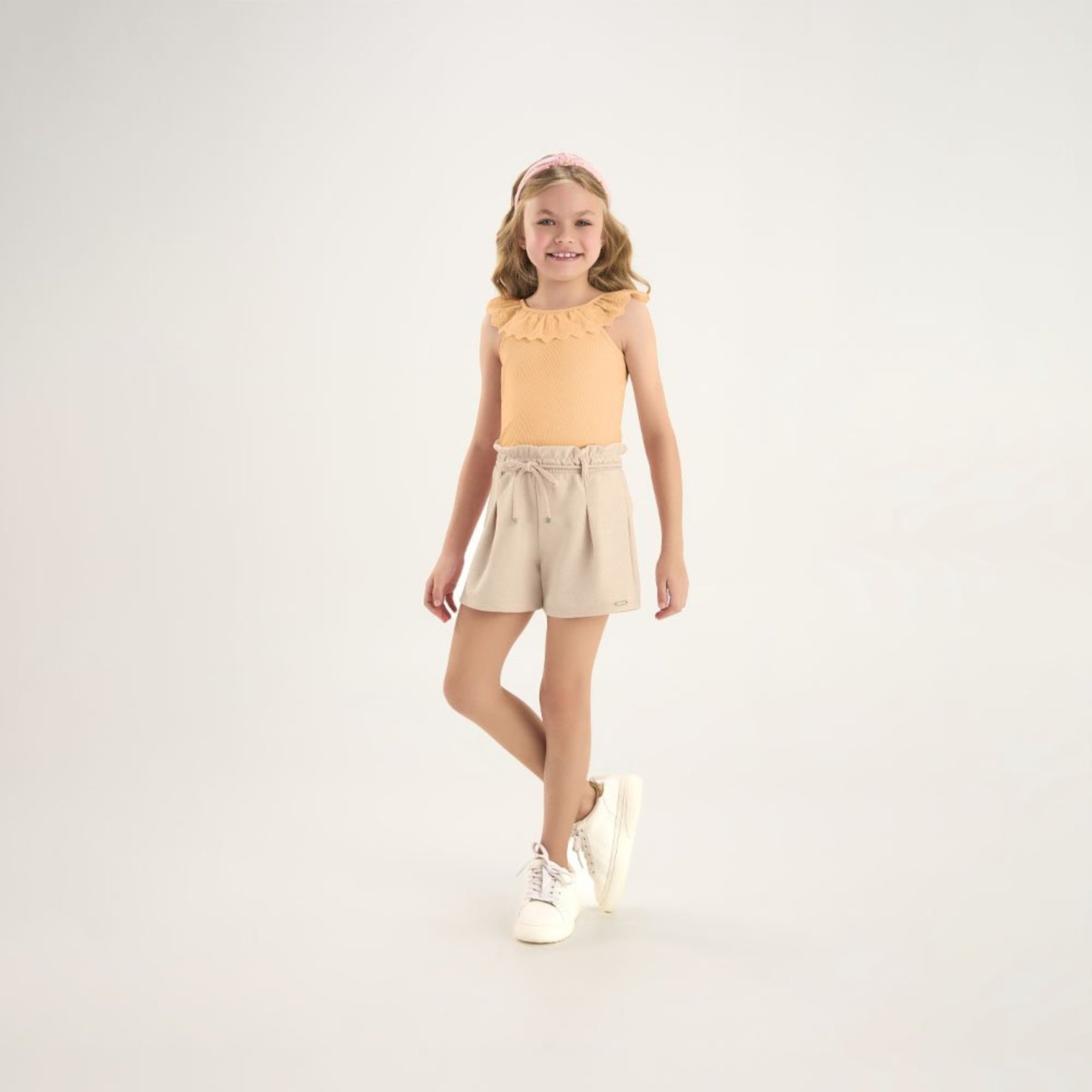 Infantil - Blusa Laranja Pulla Bulla Menina - 53802-1292