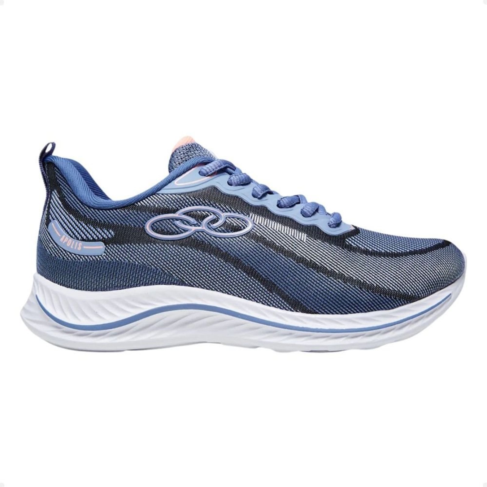 Tenis Running Feminino Olympikus Apolis Azul