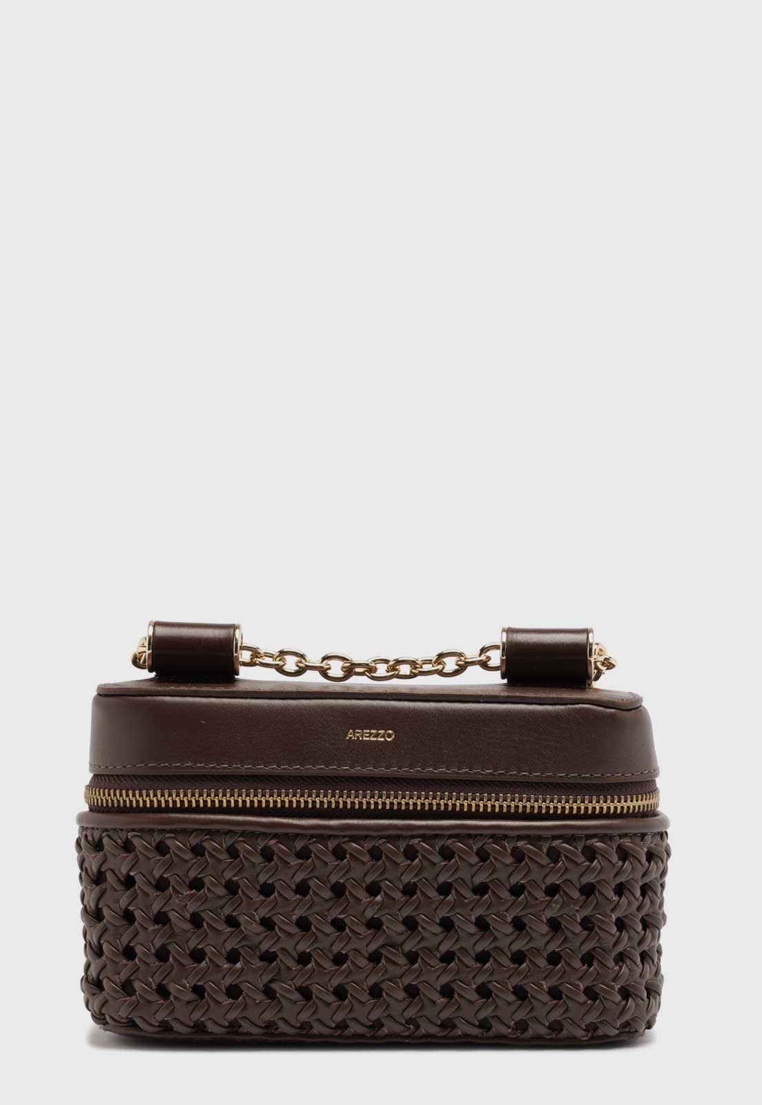 Bolsa Feminina Arezzo Couro Estruturada — foto 7