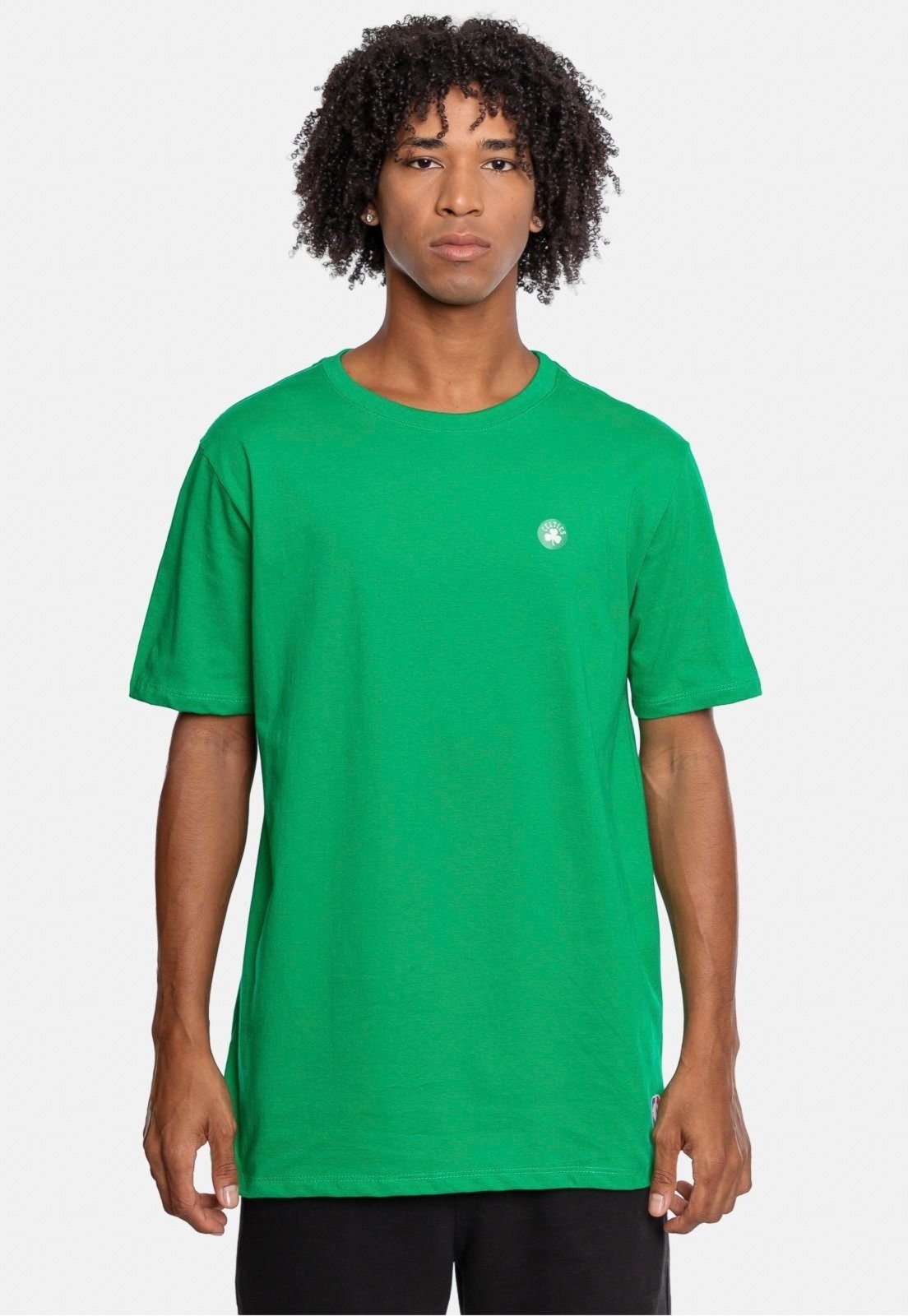 Camiseta NBA Estampada Mini Logo Boston Celtics Verde