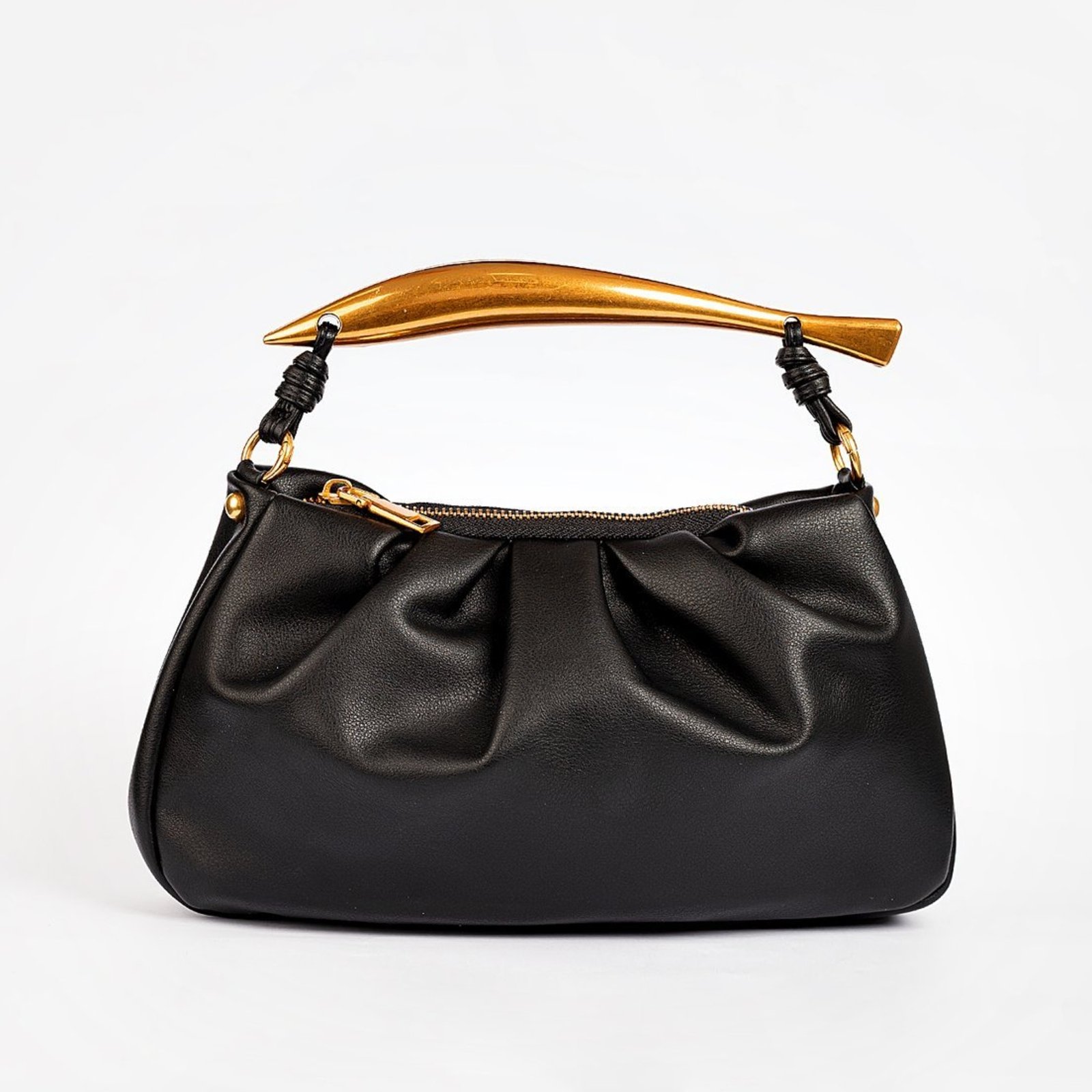 Bolsa Top Handle Bag Francesca Tiracolo Transversal Ombro e de Mão Giulia Bardo Preto