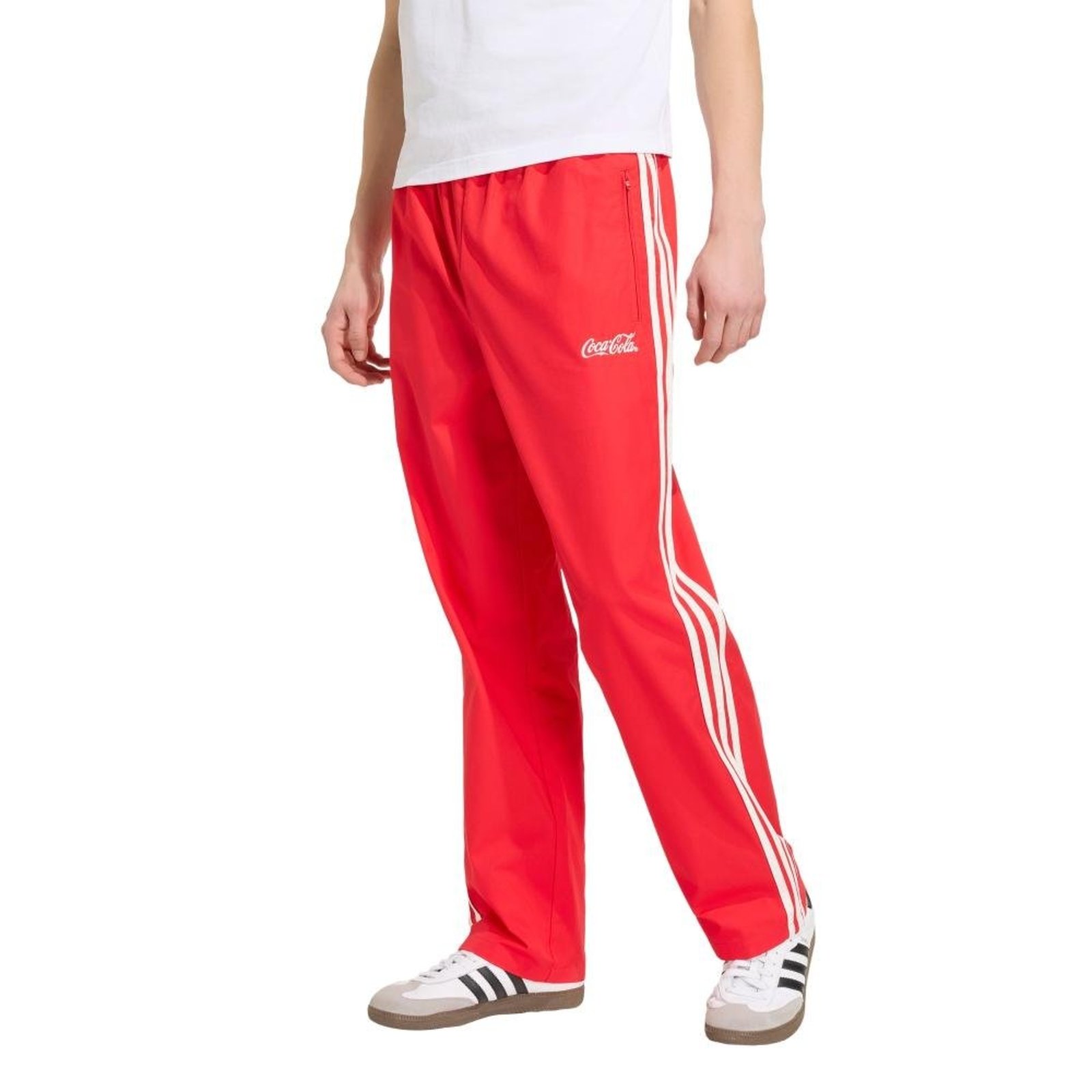 Calça Esportiva adidas x Coca-Cola Classic Sport Firebird adidas Originals Vermelho