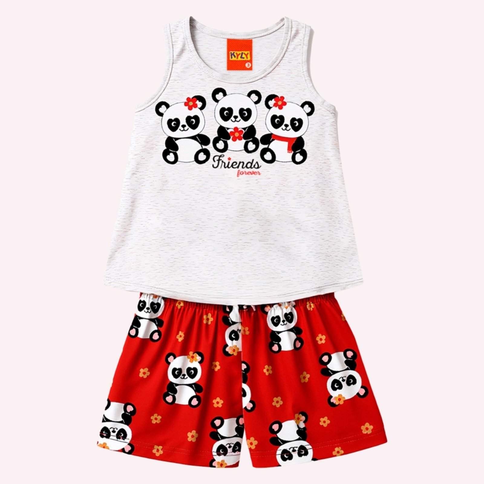 Infantil - Conjunto Menina Ursinhos Kyly