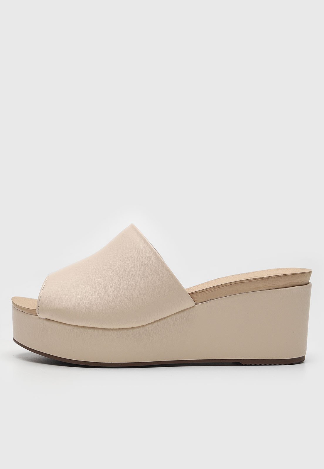 Tamanco Beira Rio Lisa Off-White