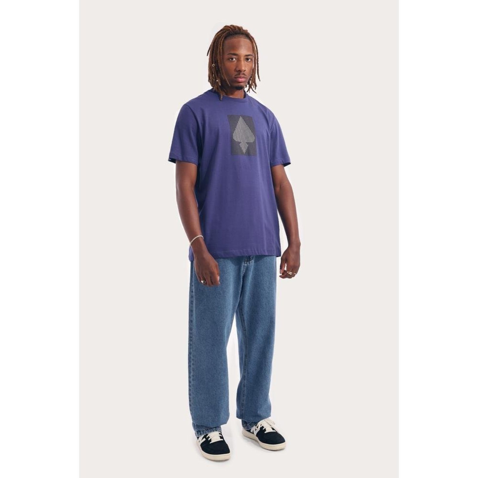 T-Shirt Regular M/C Espada Relevo Atempo Marinho Chronos