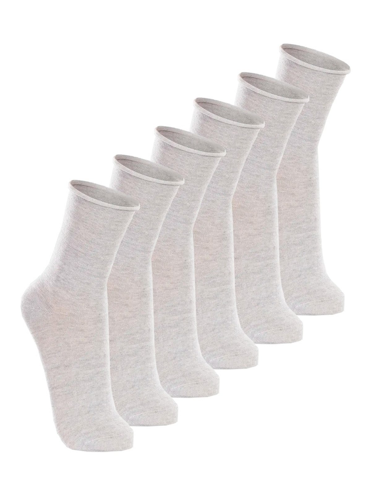 Kit com 6 Pares de Meias sem Punho Casual Lupo 1275-011