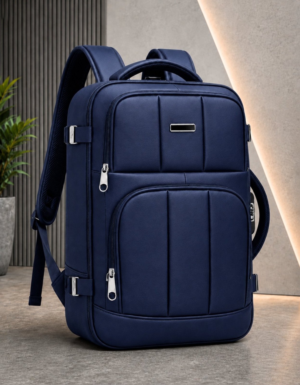 Mochila Masculina Executiva Mochila de Viagem de Bordo Notebook Reforçada Trabalho Faculdade