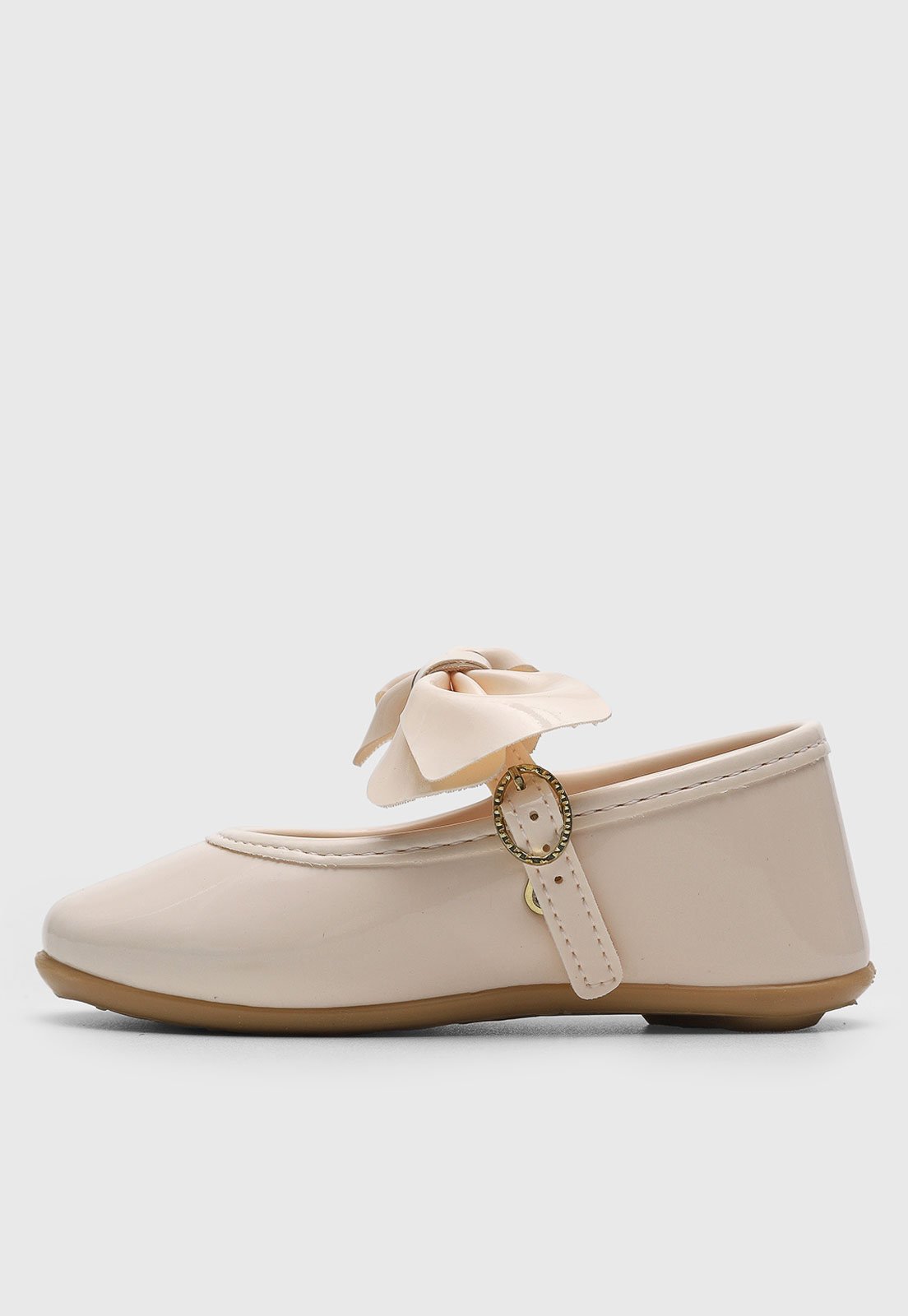 Vista 3 Infantil - Sapatilha Pimpolho Laço Off-White off-white white Pimpolho off-white white