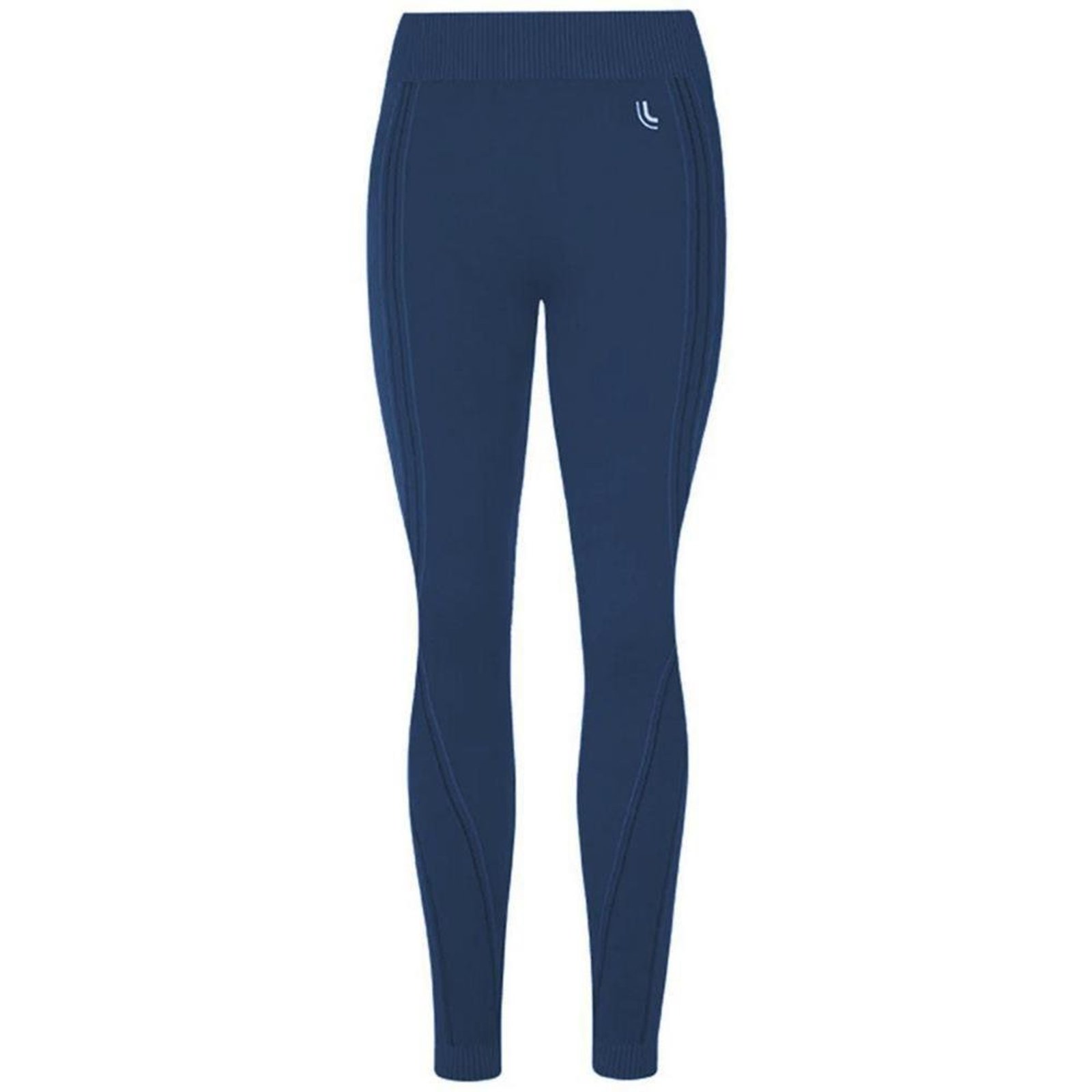 Calça Legging Lupo Feminina Max Fitness Academia Caminhada - Azul - GG