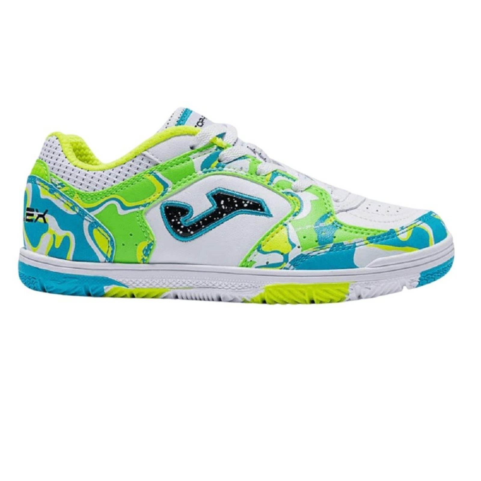Infantil - Chuteira Menino Indoor Joma Top Flex JR Branco