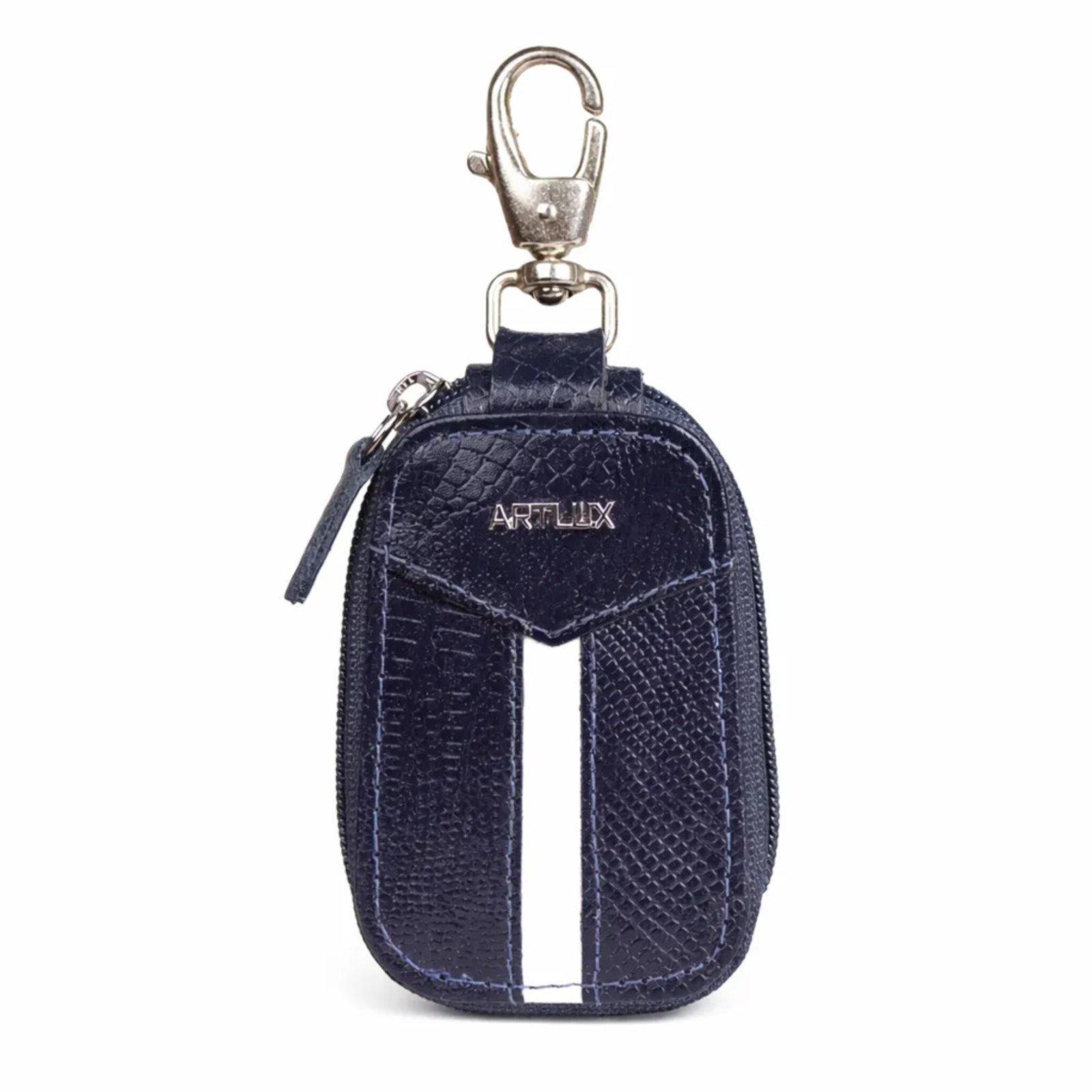 Porta Chaves em Couro Artlux 3090 Azul
