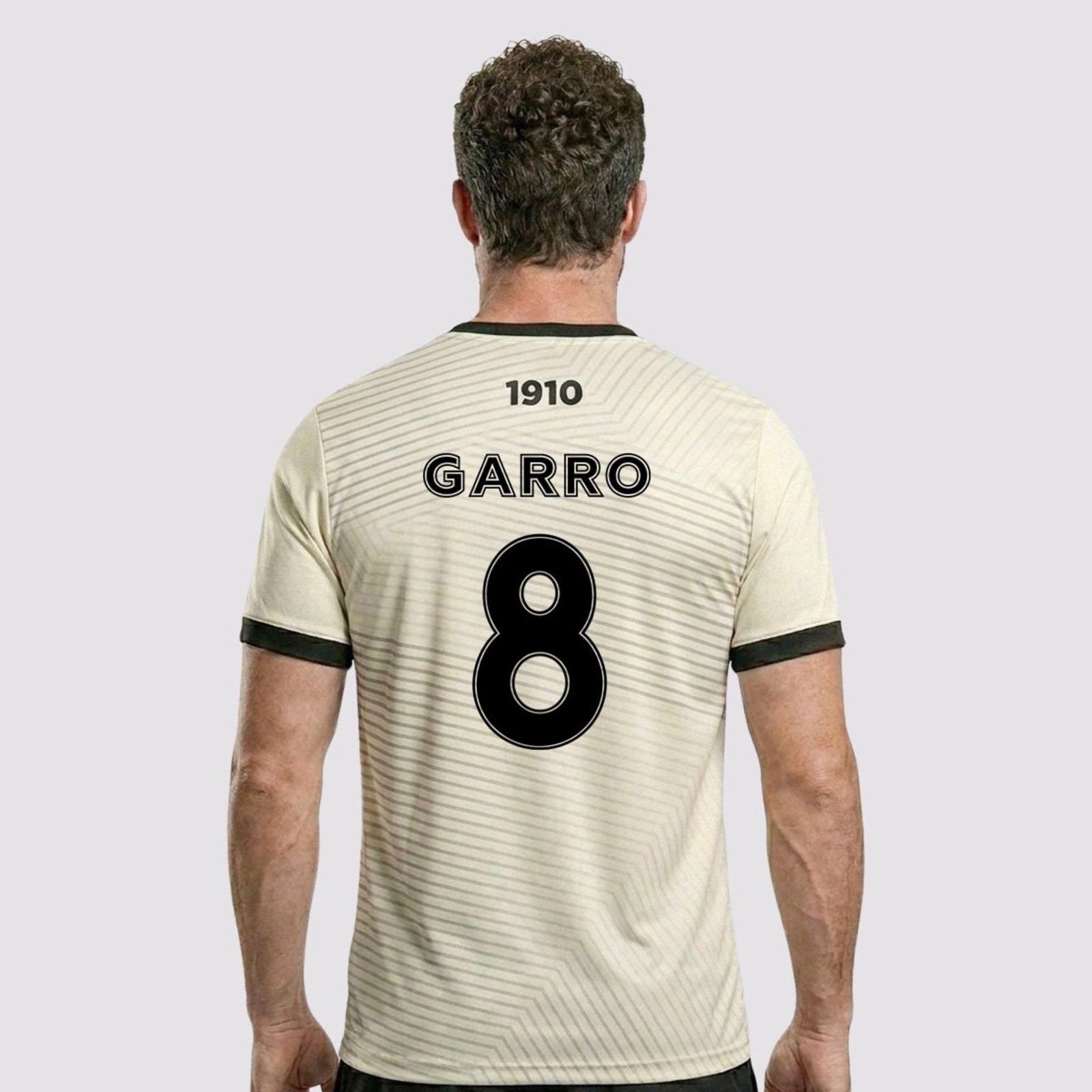 Camisa Corinthians Dry Sublimada Off White 8 Garro