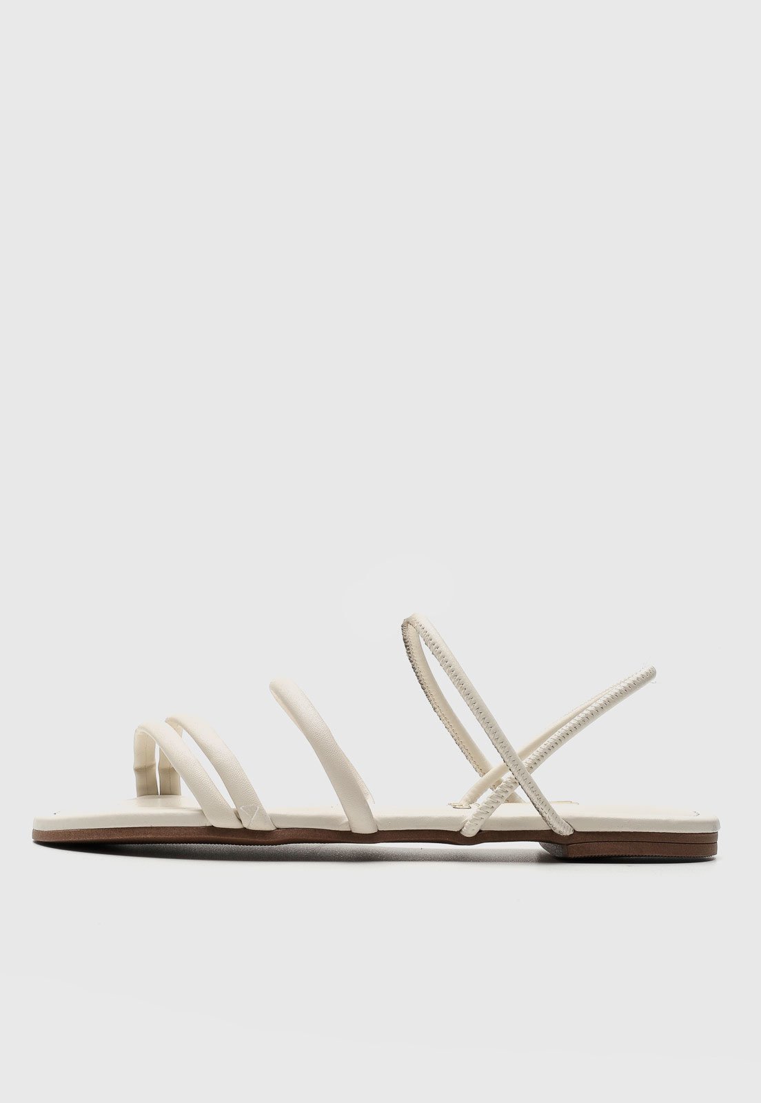 Rasteira Vizzano Tiras Off-White