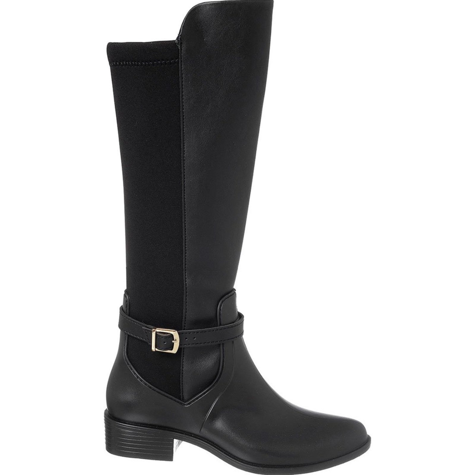 Infantil - Bota Montaria Cano Alto com Fivela Lolita WorldColors - Preto