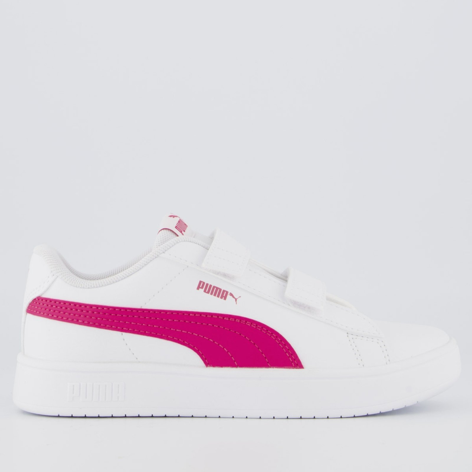 Tênis Puma Rickie Classic V PS Branco e Pink