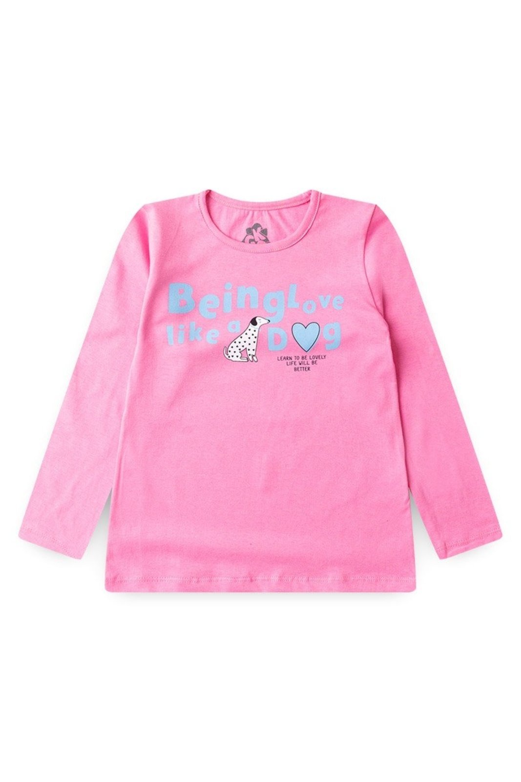 Vista 2 Infantil - Conjunto Meia Estação Menina Dog GKS rosa GKS rosa