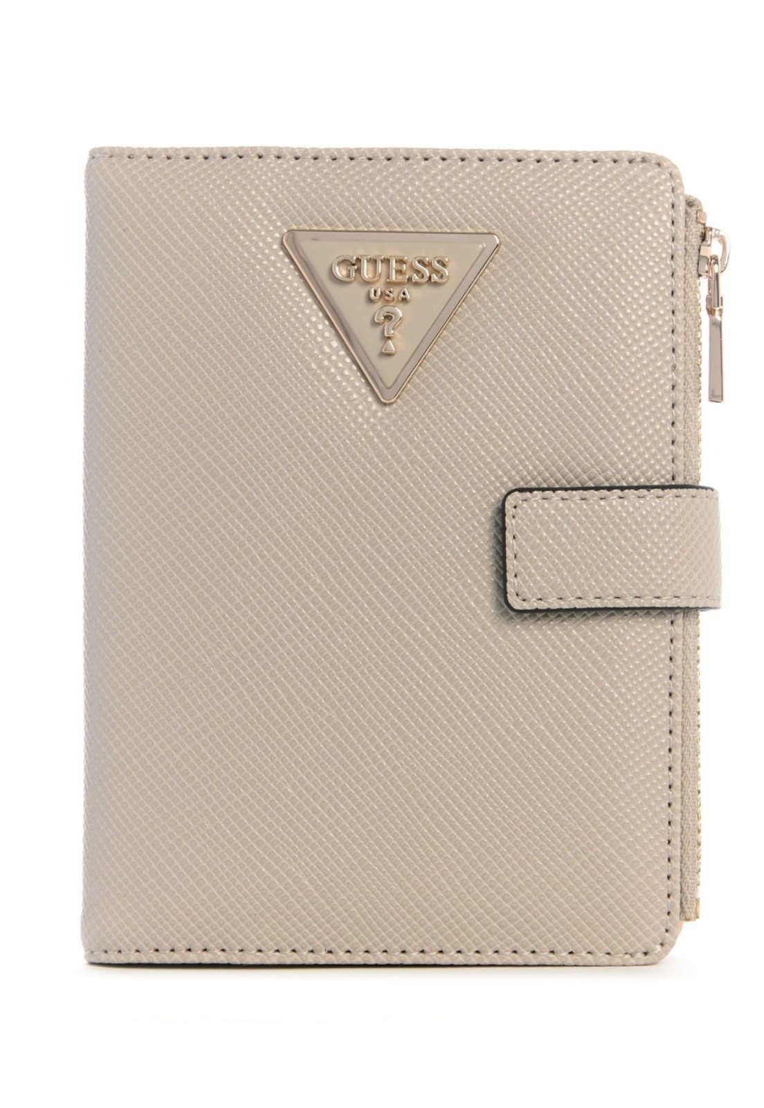 Vista 2 Carteira Guess Laurel Ii Slg Passport Case Guess cinza