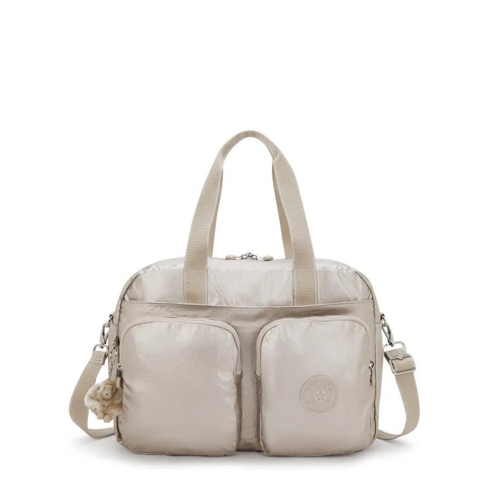Sacola de Mão Kipling Defea Xl Metallic Glow