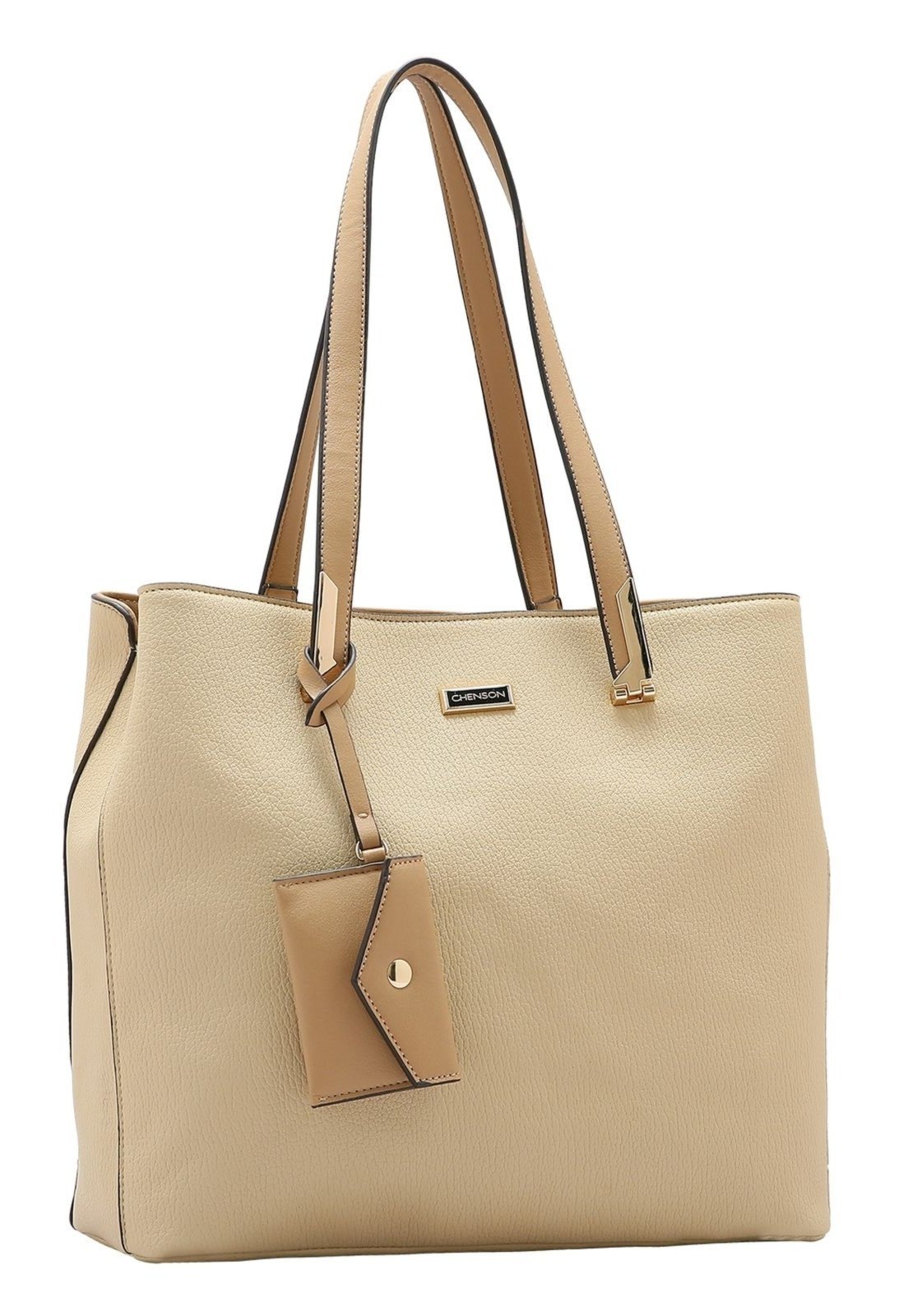 Bolsa Feminina Chenson Duo Color Nude