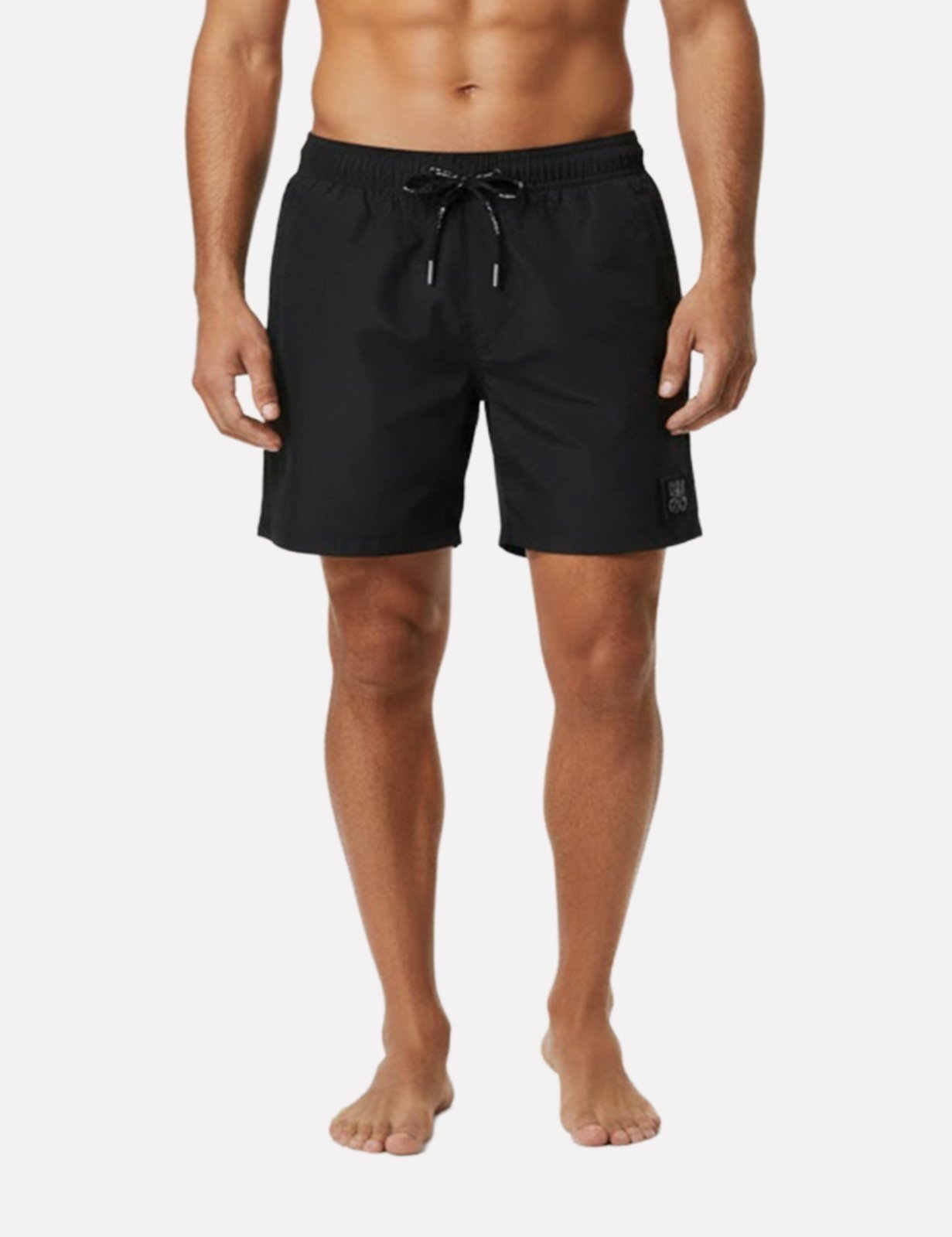 Short Hugo Boss Masculino Regular Beachwear Dodo Preto