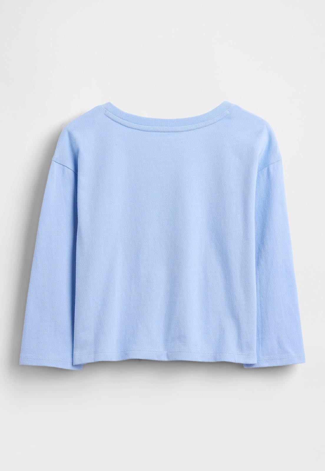 Vista 3 Camiseta GAP Bambi Manga Longa Claro azul GAP azul