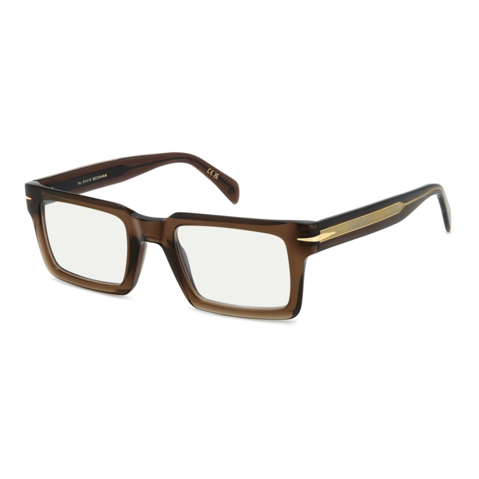 Armação de Óculos David Beckham DB 7126 09Q – Marrom 51