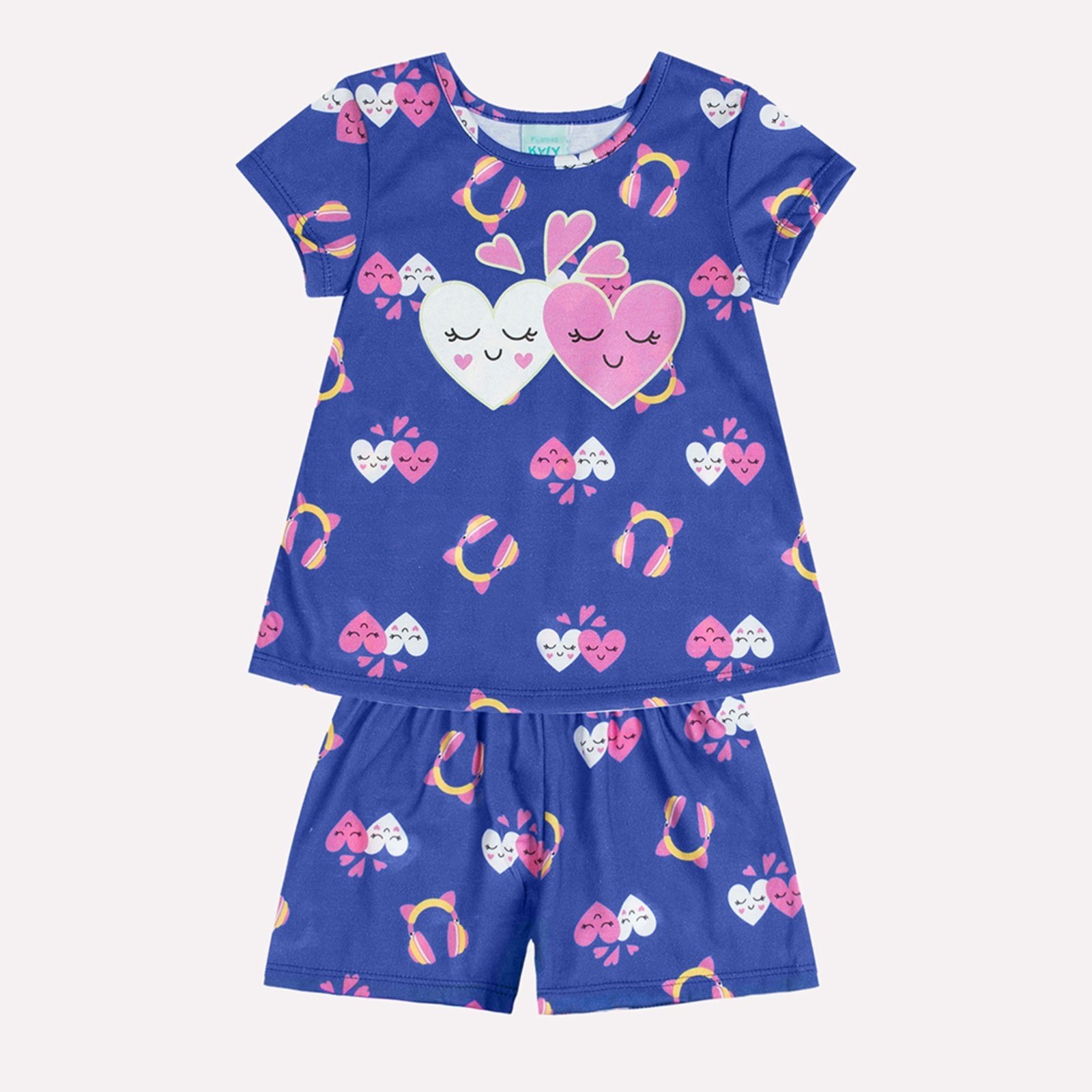 Pijama Menina Brilha no Escuro Kyly