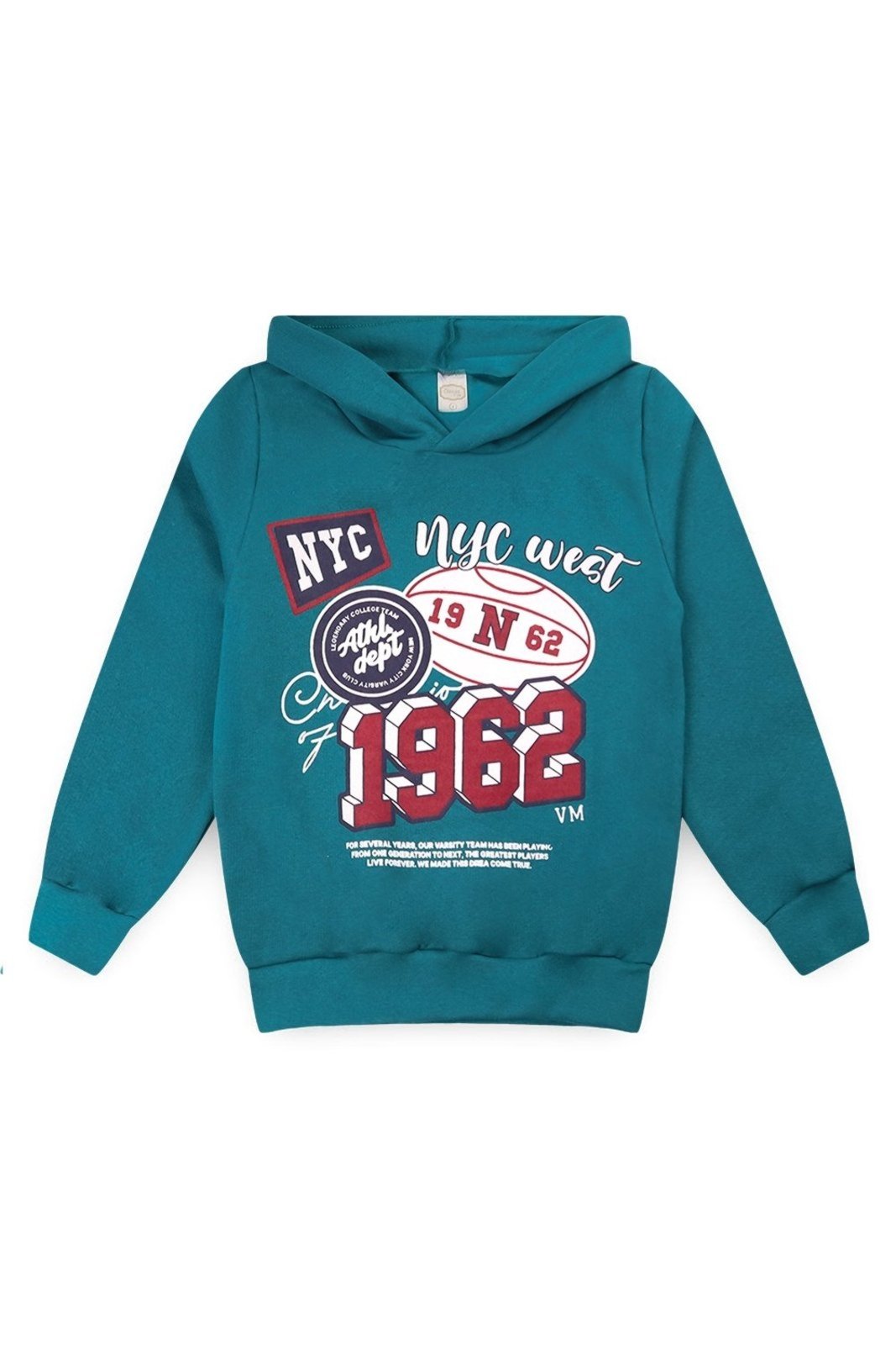 Infantil - Blusa Moletom Menino c/ Capuz NYC West
