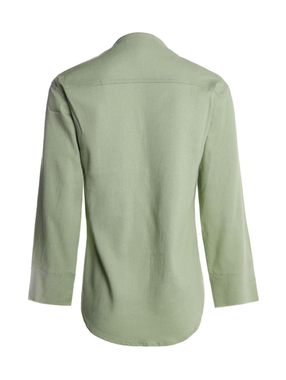 Vista 3 Camisa Linho Oversized Autentique Feminina CLARO verde Autentique verde