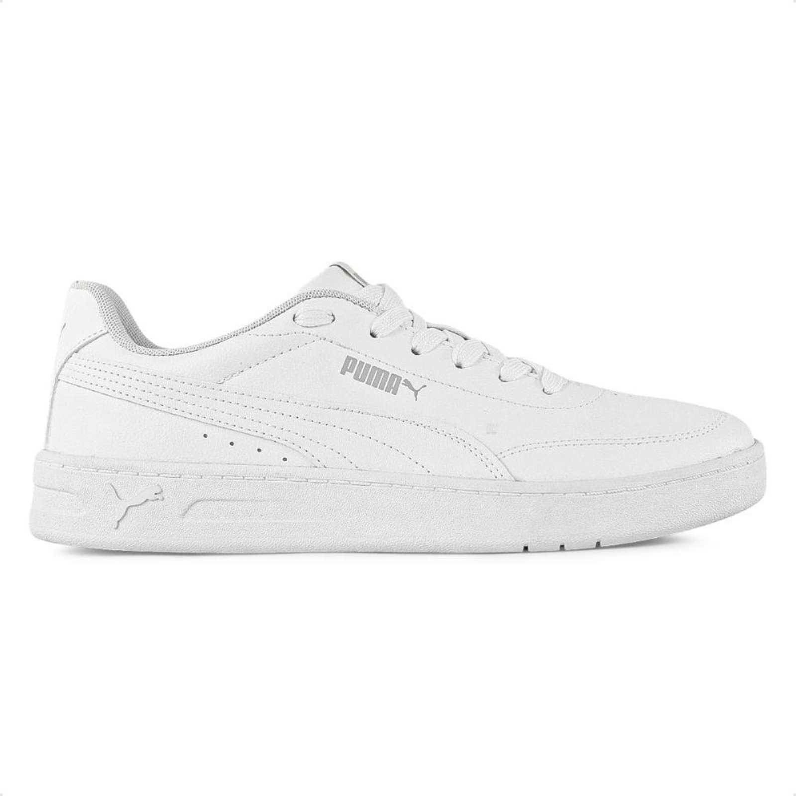 Tênis Puma Court Classic Clean Bdp Masculino Branco