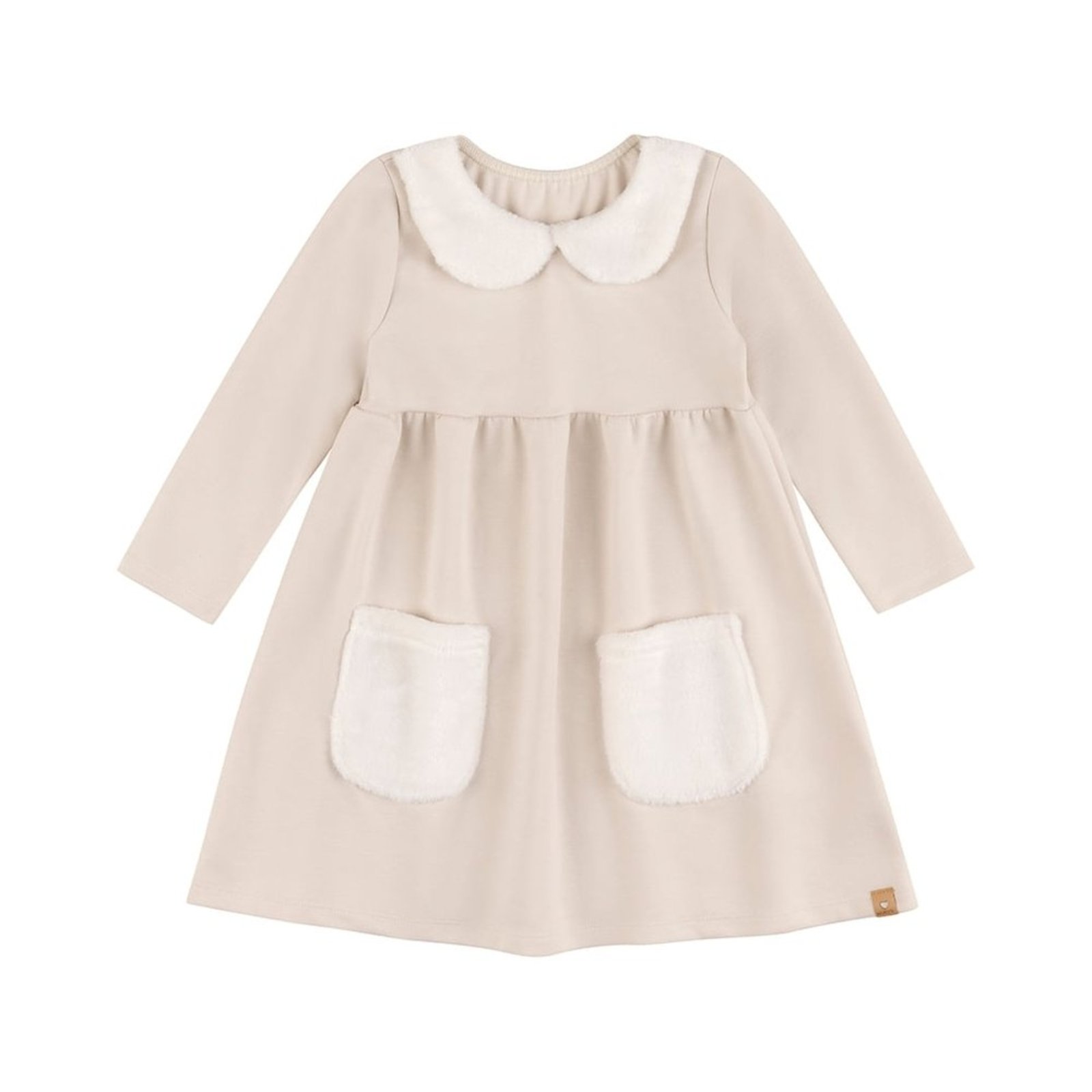 Infantil - Vestido Curto Manga Longa Menina Marisol