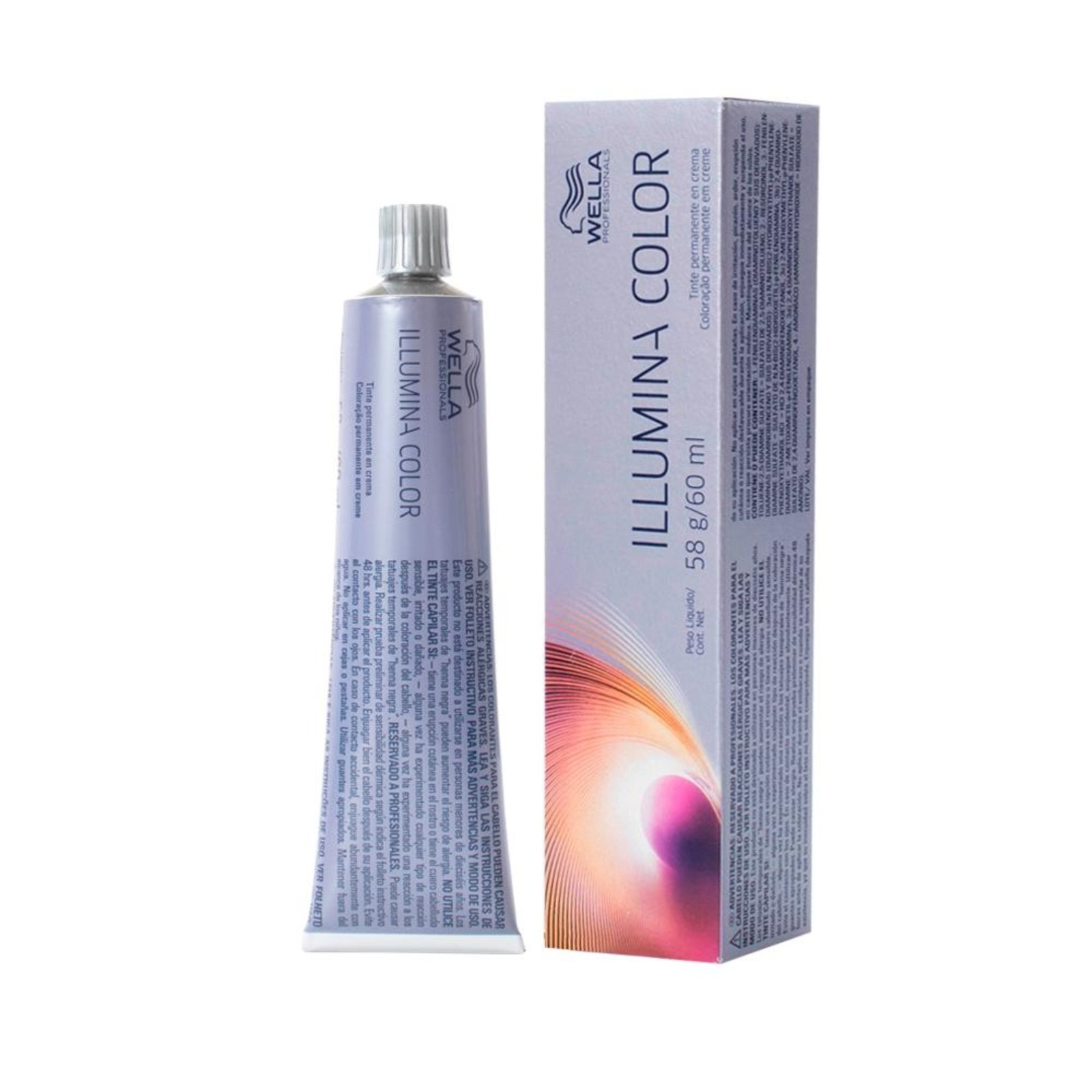 Vista 2 Wella Professionals Illumina Color 8/05 Coloração 60ml incolor WELLA PROFESSIONALS incolor