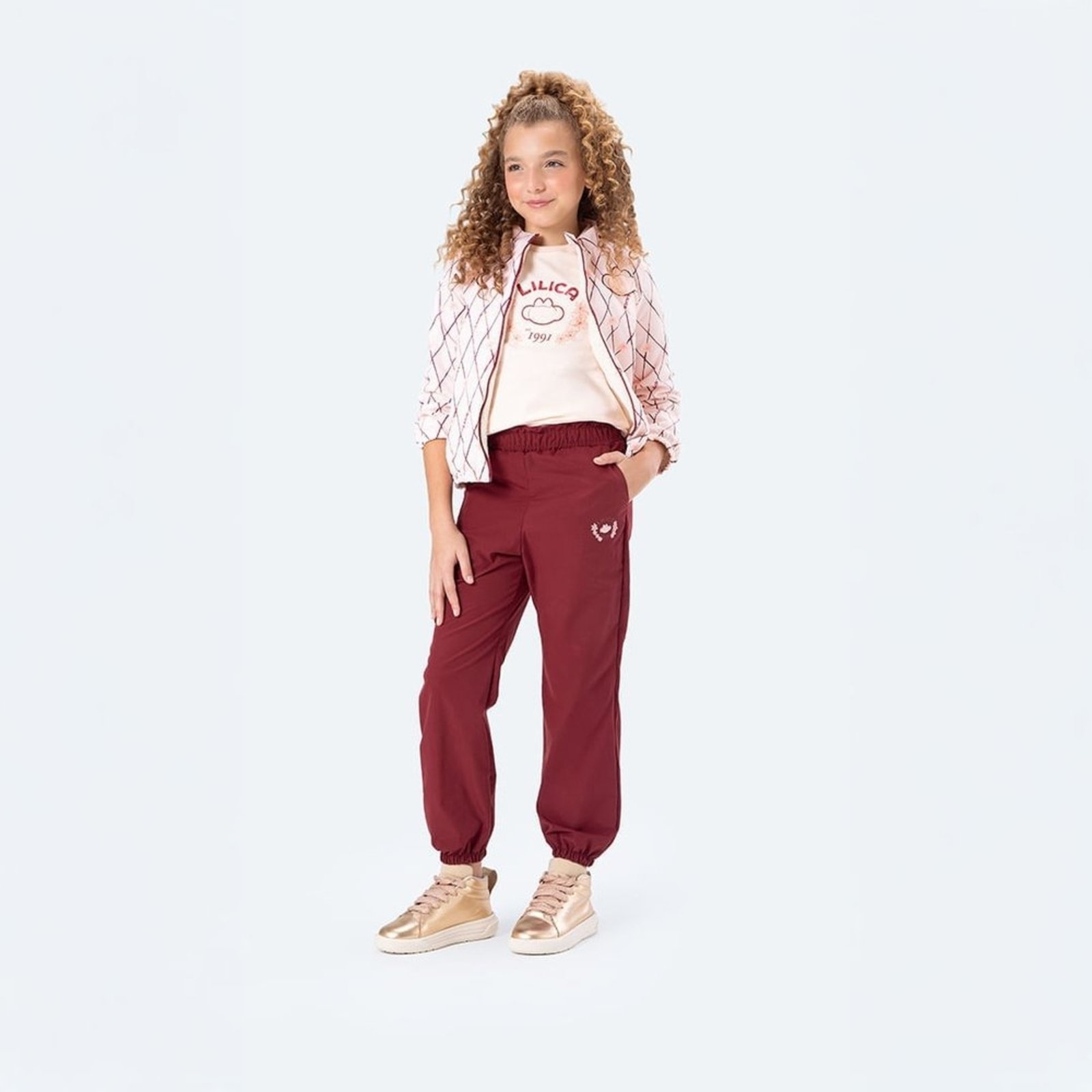 Infantil - Camiseta Manga Curta Menina Lilica Ripilica