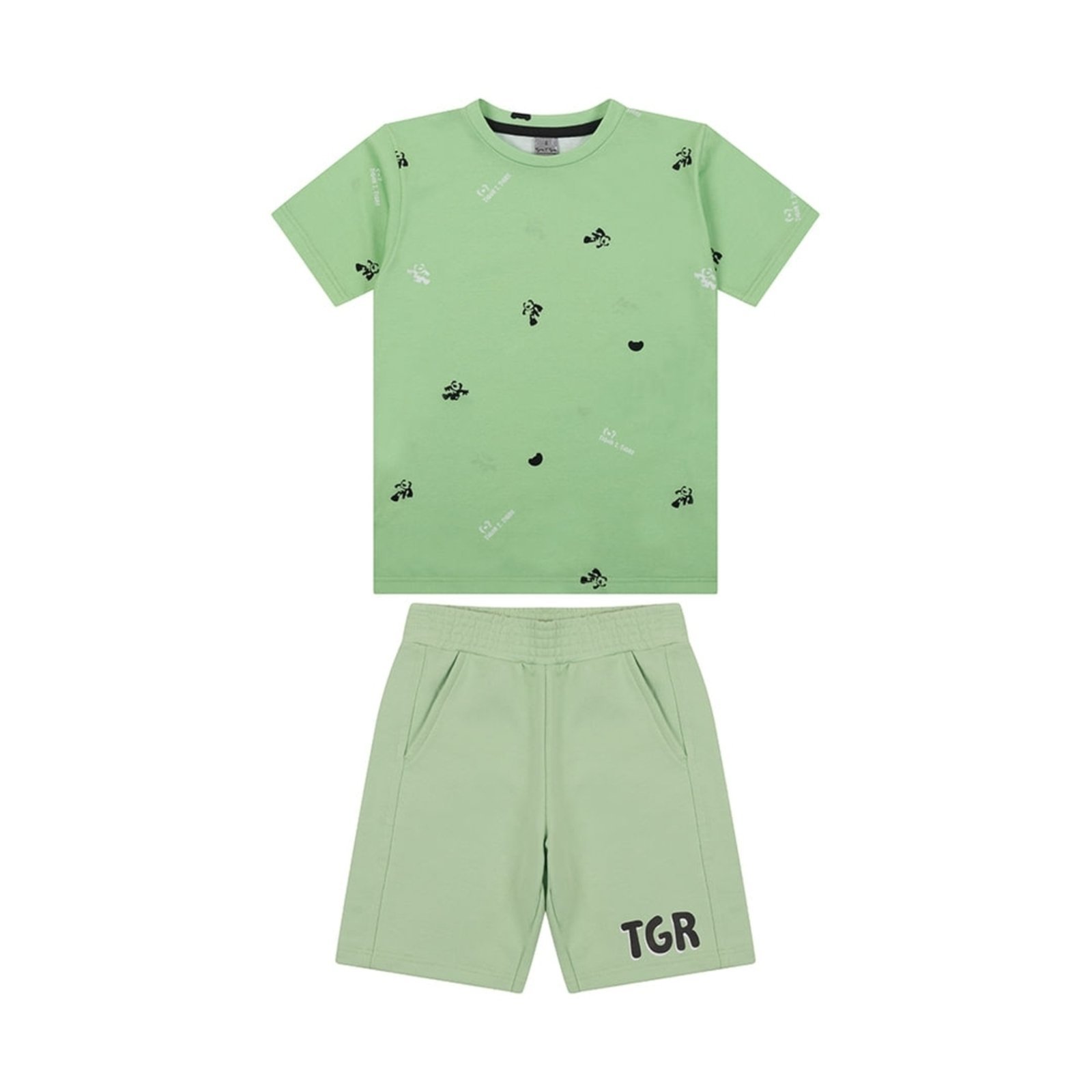 Infantil - Conjunto Curto Masculino Tigor T. Tigre