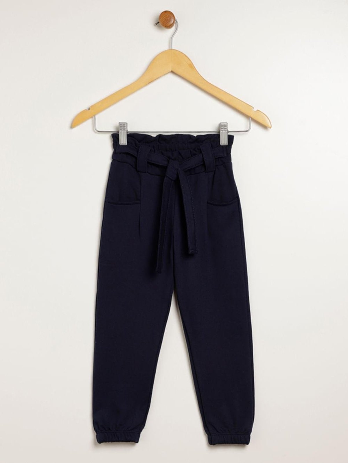 Infantil - Calça Moletom Para Menina - AZUL