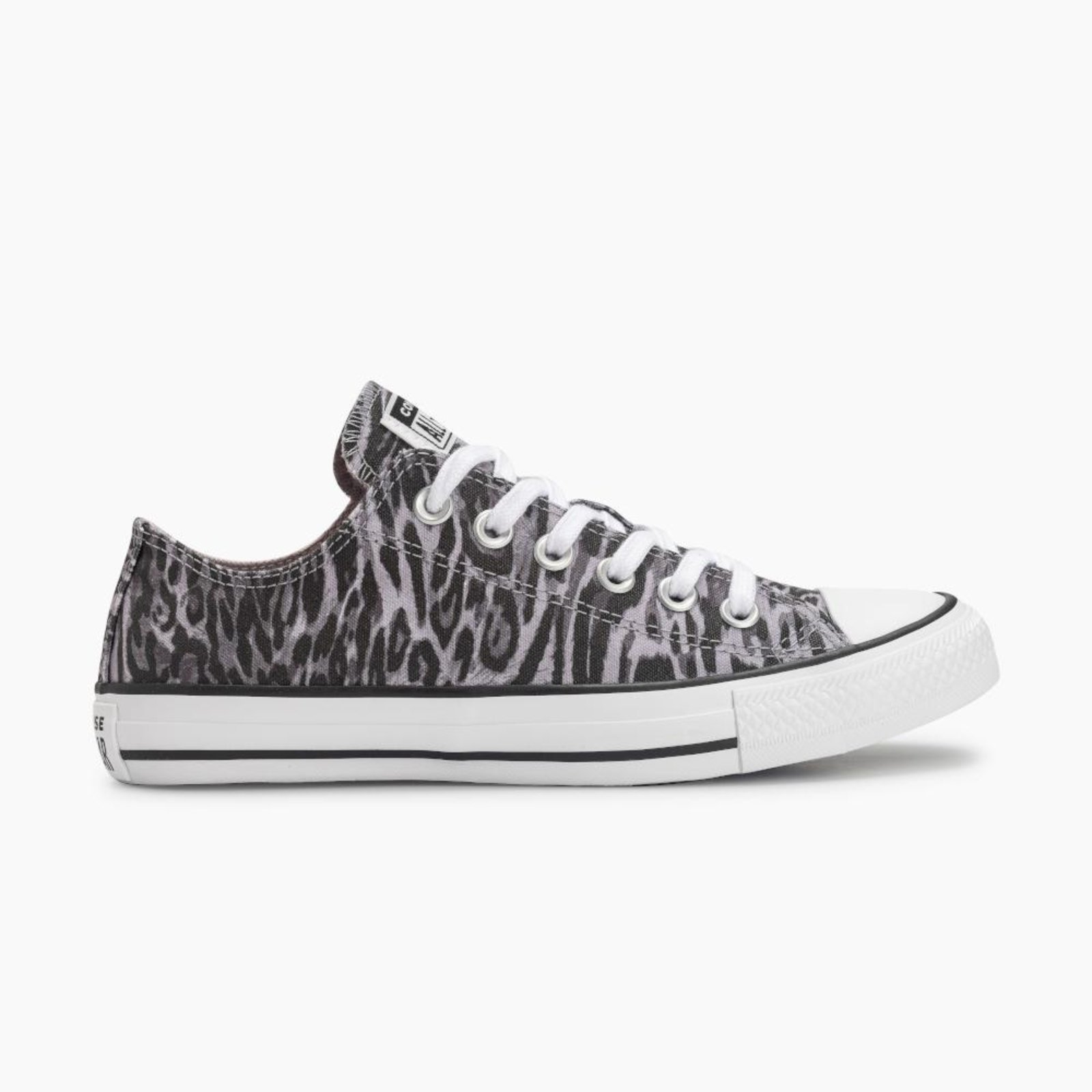 Vista 2 Chuck Taylor All Star Animal Print Cano Baixo Converse cinza Converse cinza
