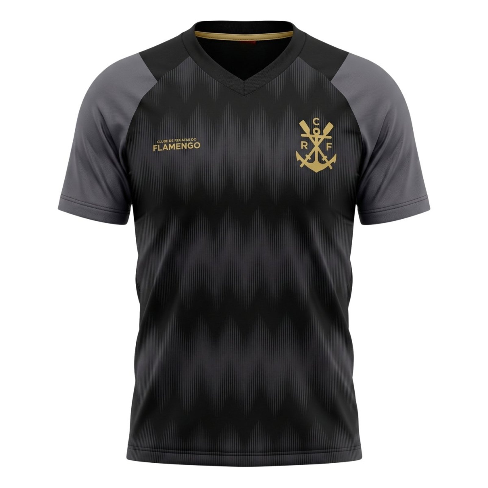 CAMISA FLAMENGO BRAZILINE MODELO ENERGIA Preto