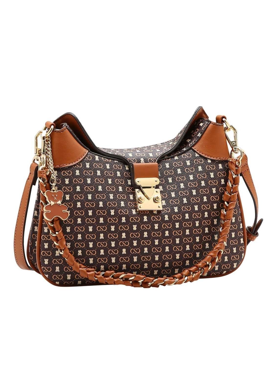 Bolsa Feminina Chenson Versátil Baby Urso 3485805 Café