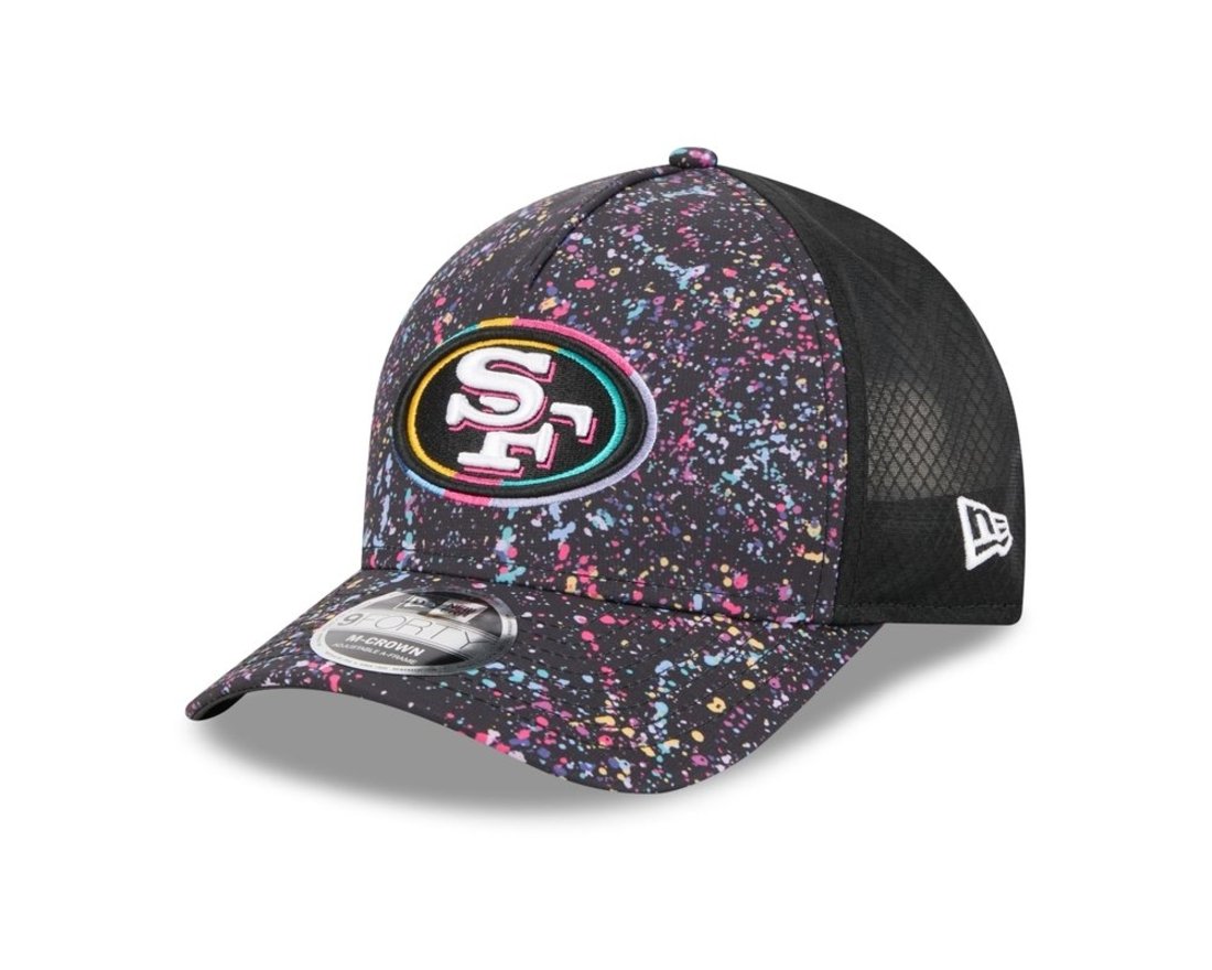 Bone New Era 9FORTY M-Crown A-Frame San Francisco 49ers NFL Preto
